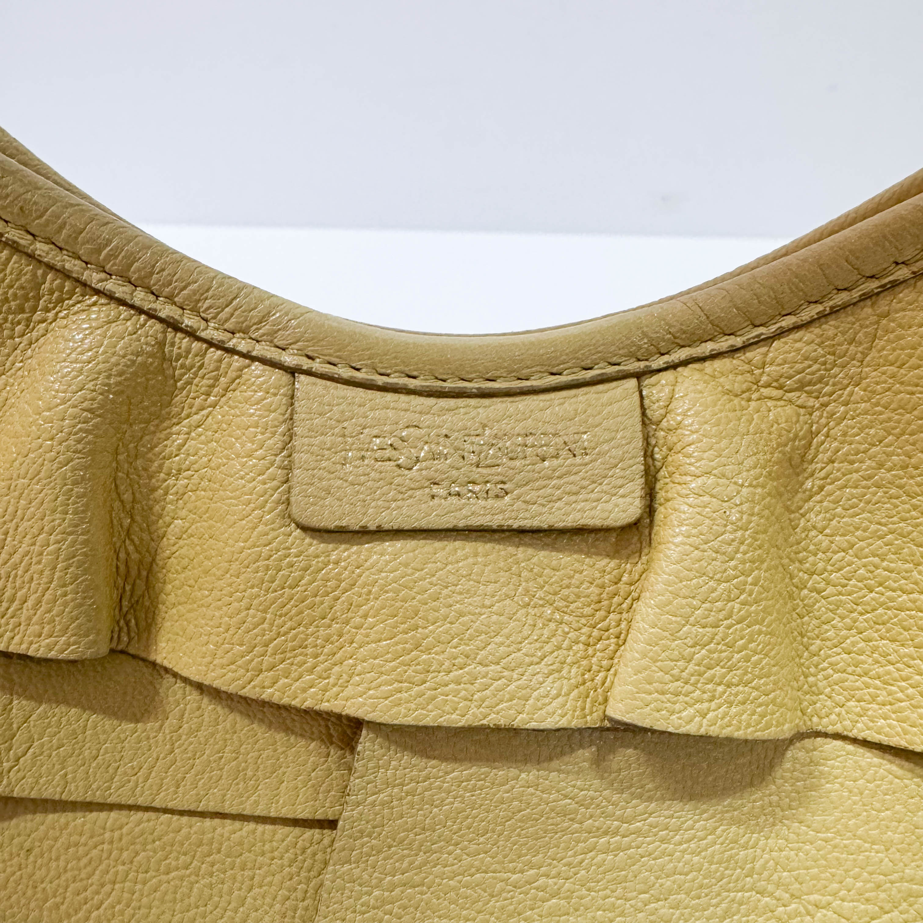 Saint Tropez Green Leather Shoulder Bag