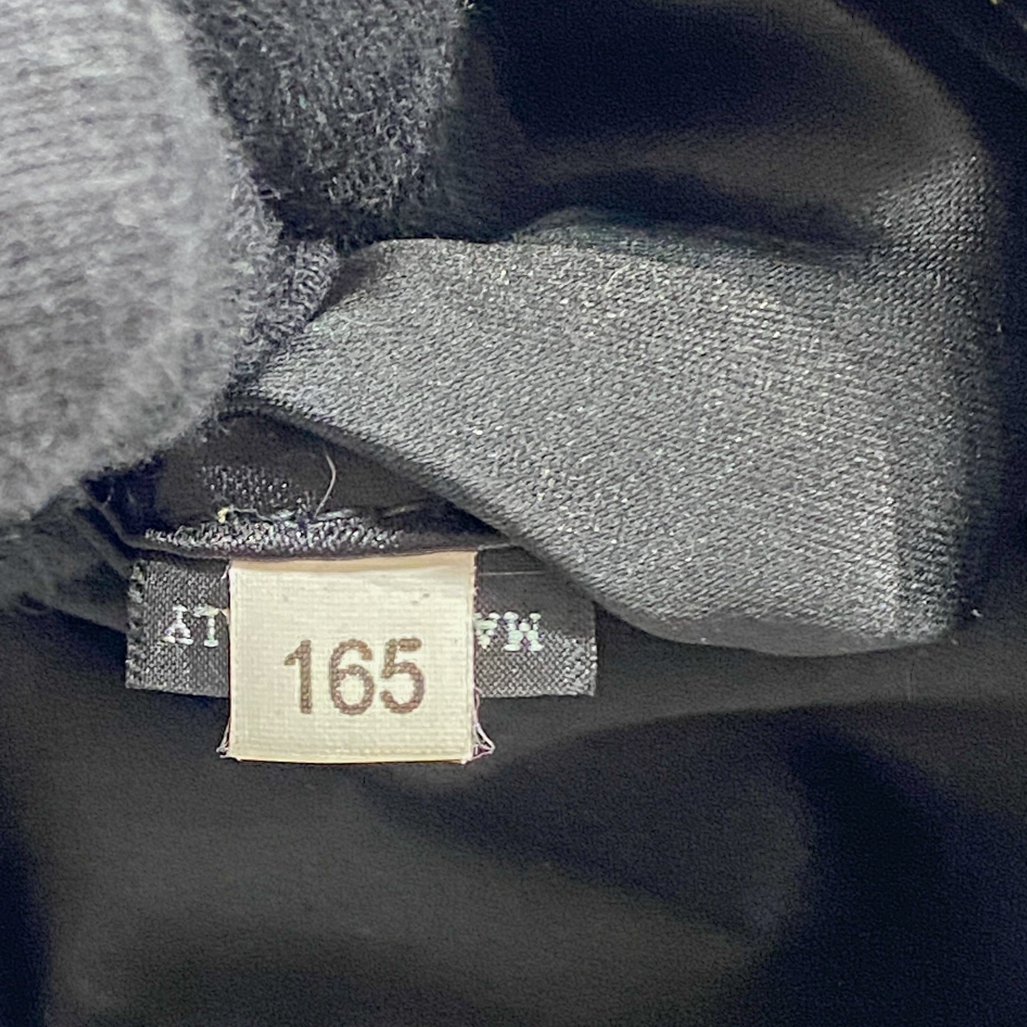 Vintage Black Gold Studded Leather Bag