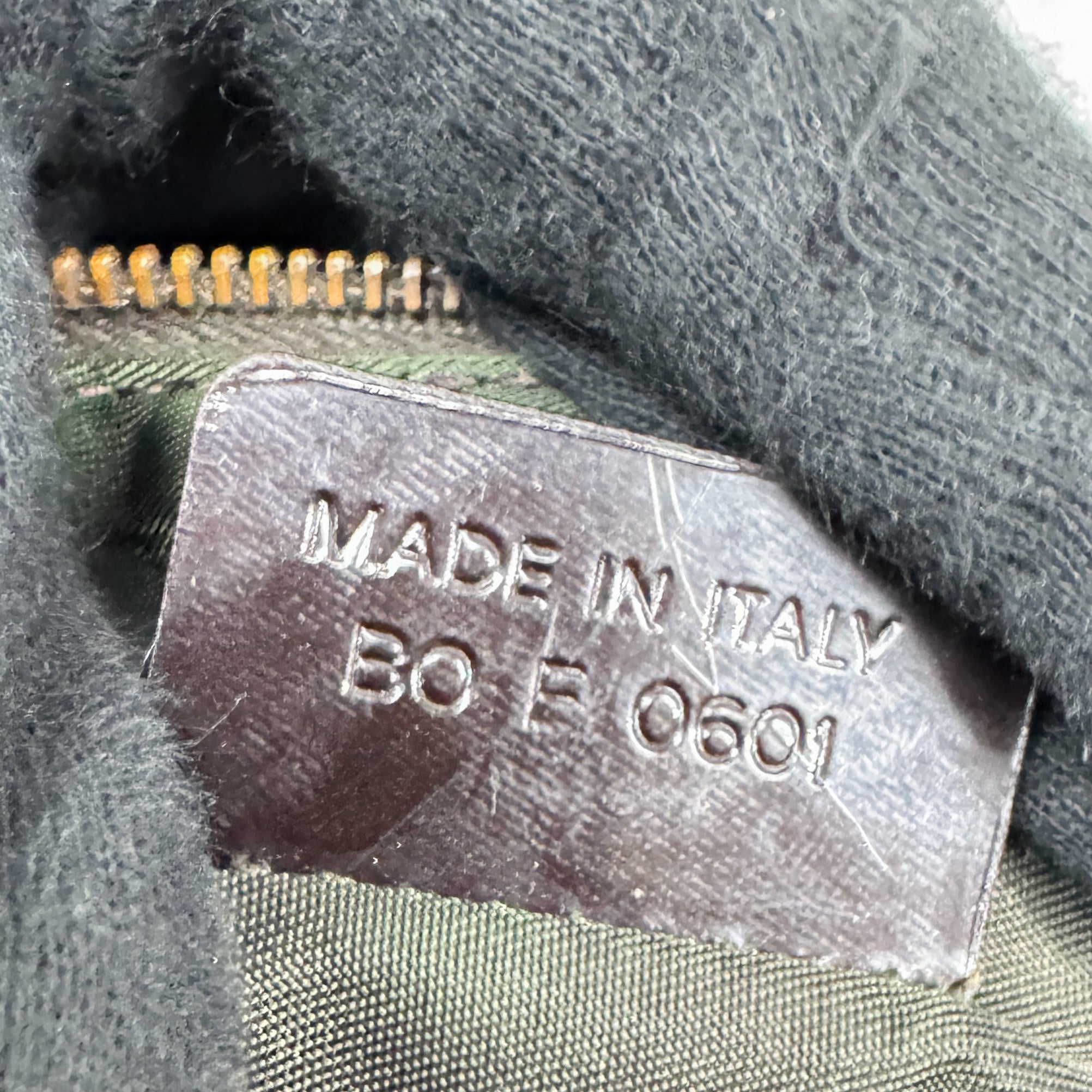 Saddle Multicolor Nylon Shoulder Bag