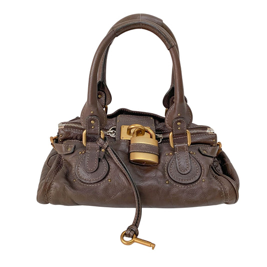 Paddington Brown Leather Shoulder Bag