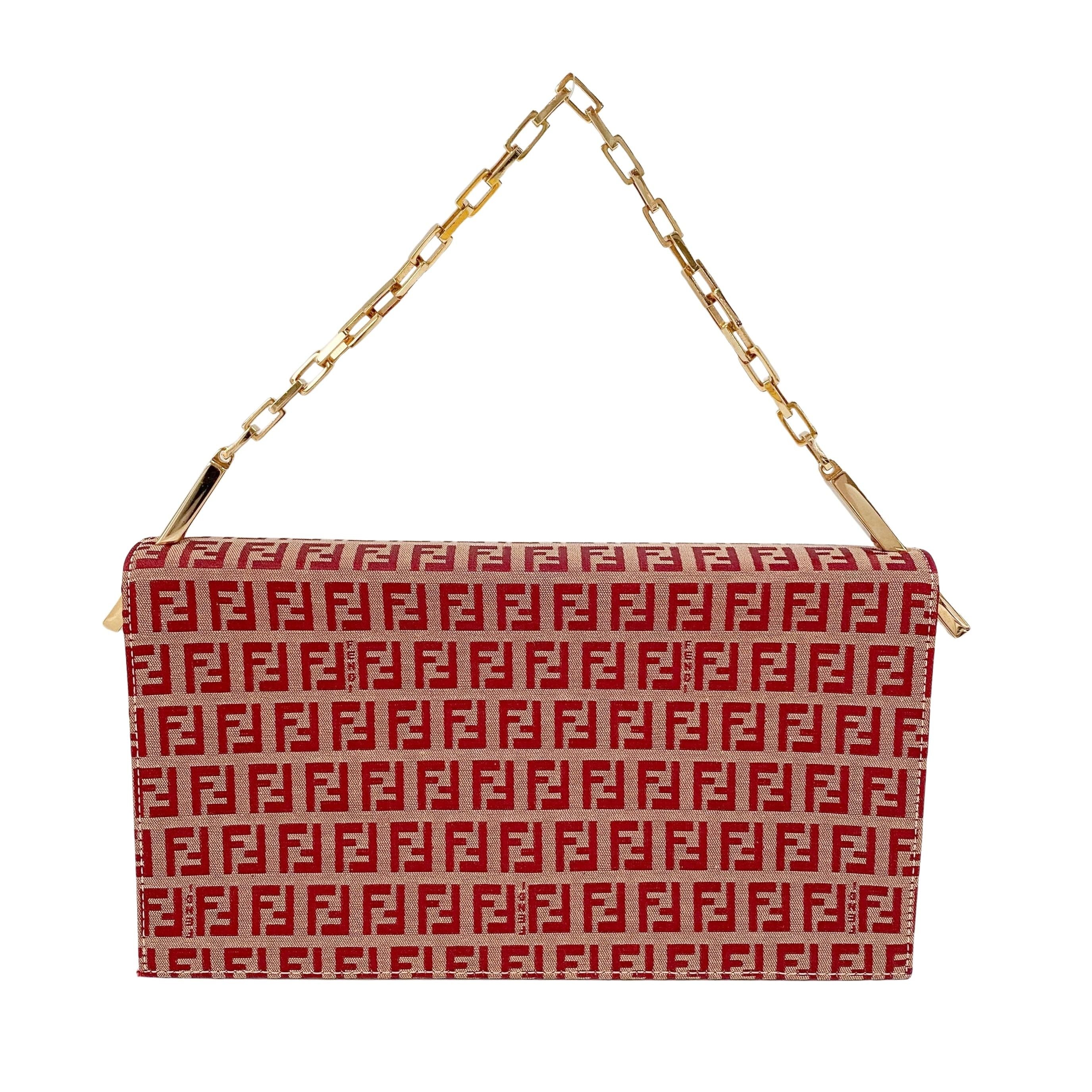 Zucchino Canvas Red Shoulder Bag