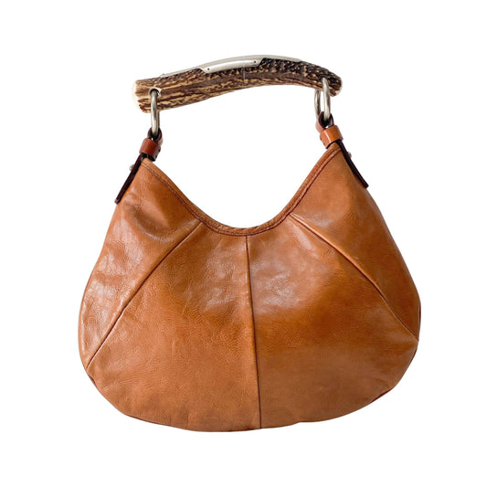 Mombasa Mini Brown Leather Hand Bag