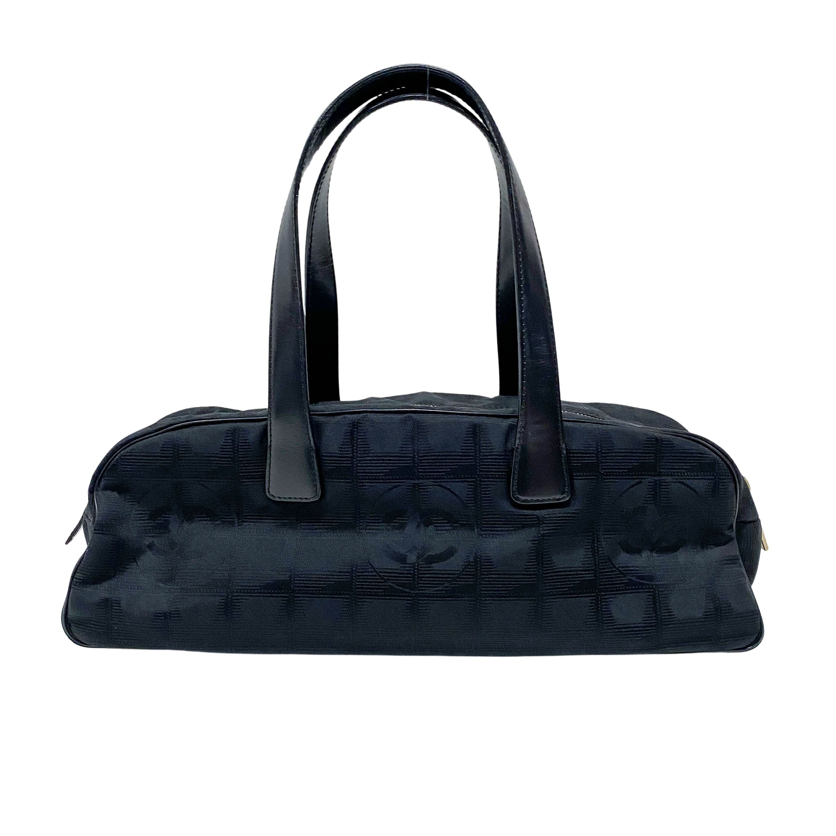 Black Nylon Shoulder Bag