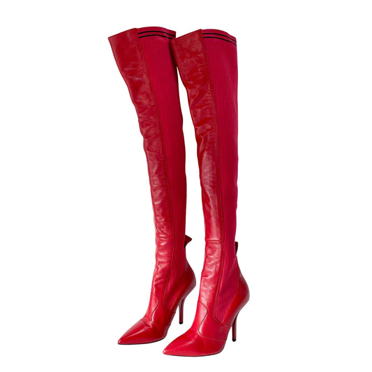 Size 40 Tall Red Kinky Boots