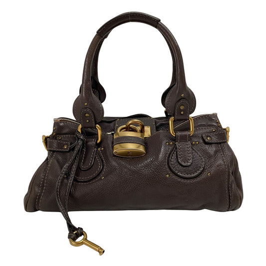 Paddington Brown Leather Handbag