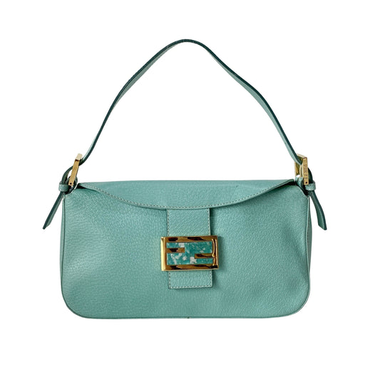 Green Leather Shoulder Bag