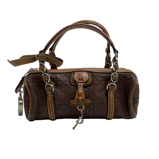 Vintage Brown Leather Hand Bag