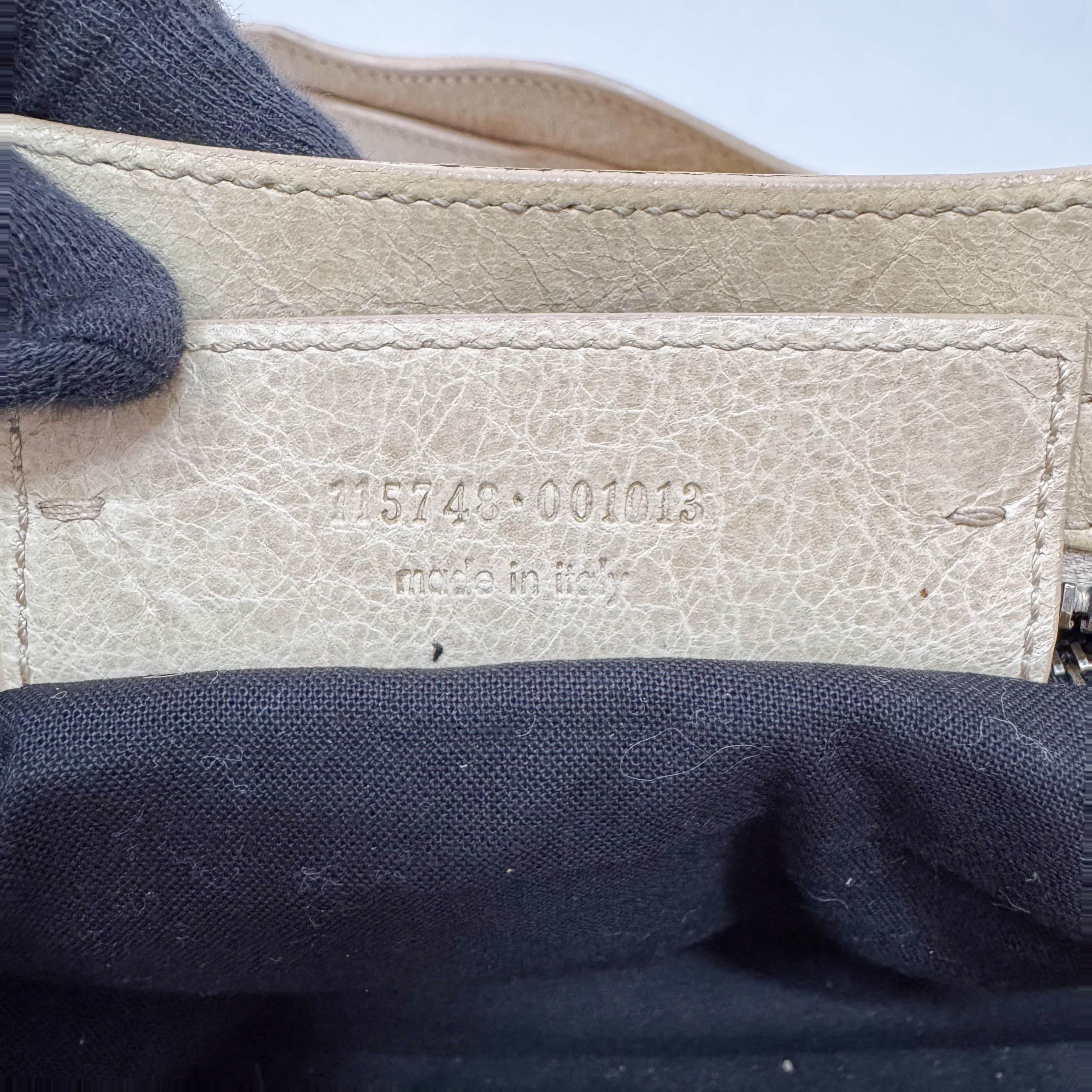 The City Green Leather Two Way Bag