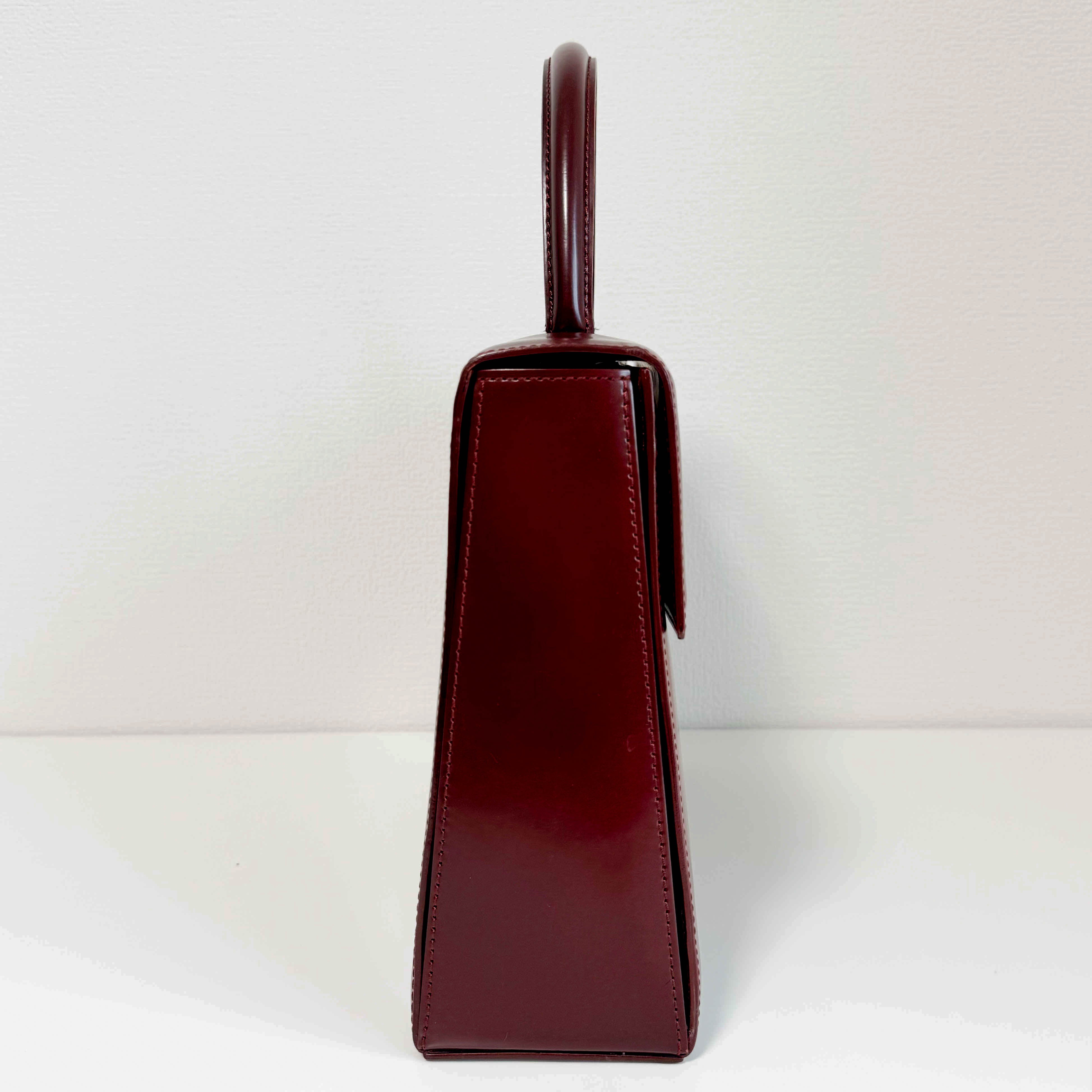 Panthère de Cartier Top Handle Leather Bag