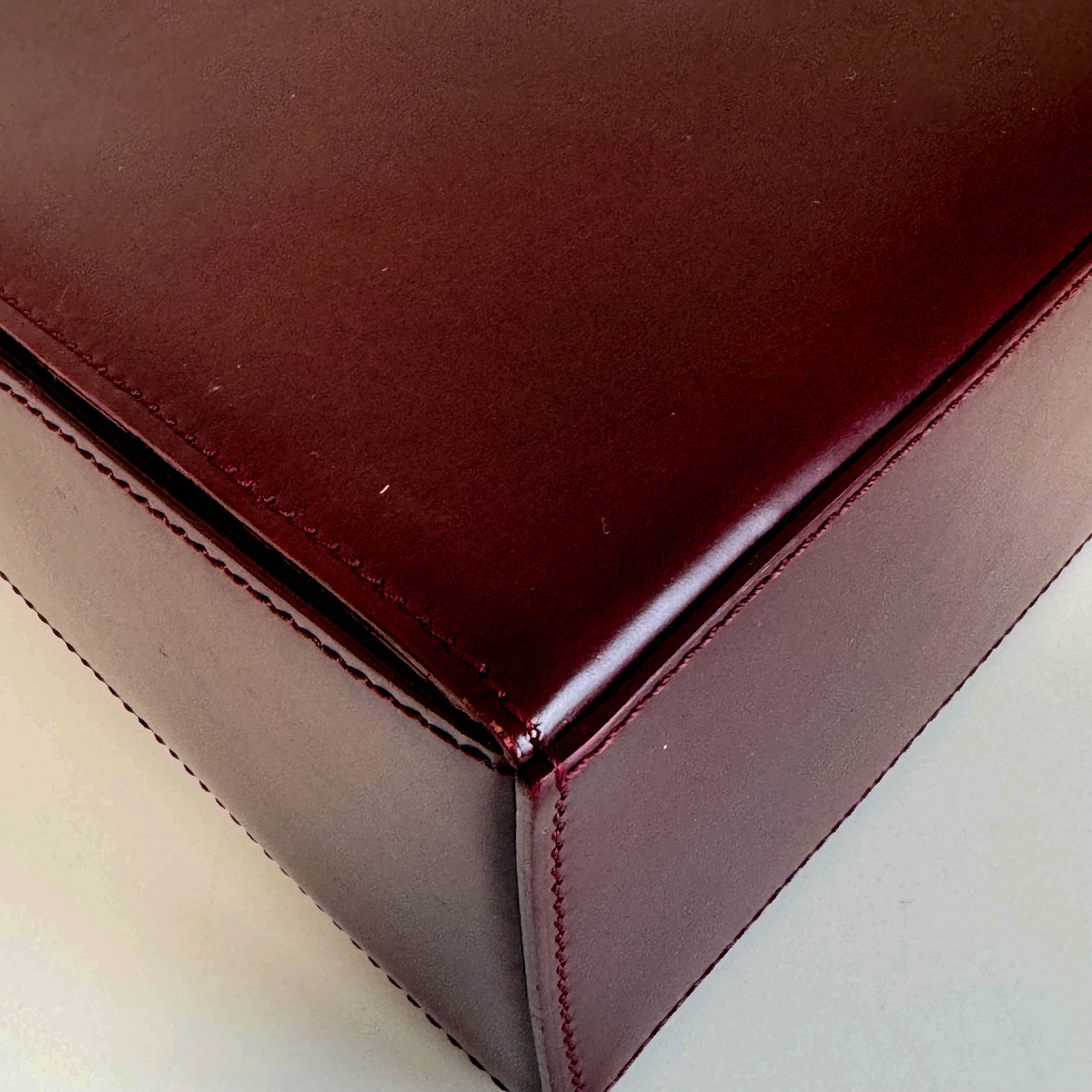 Panthère de Cartier Top Handle Leather Bag