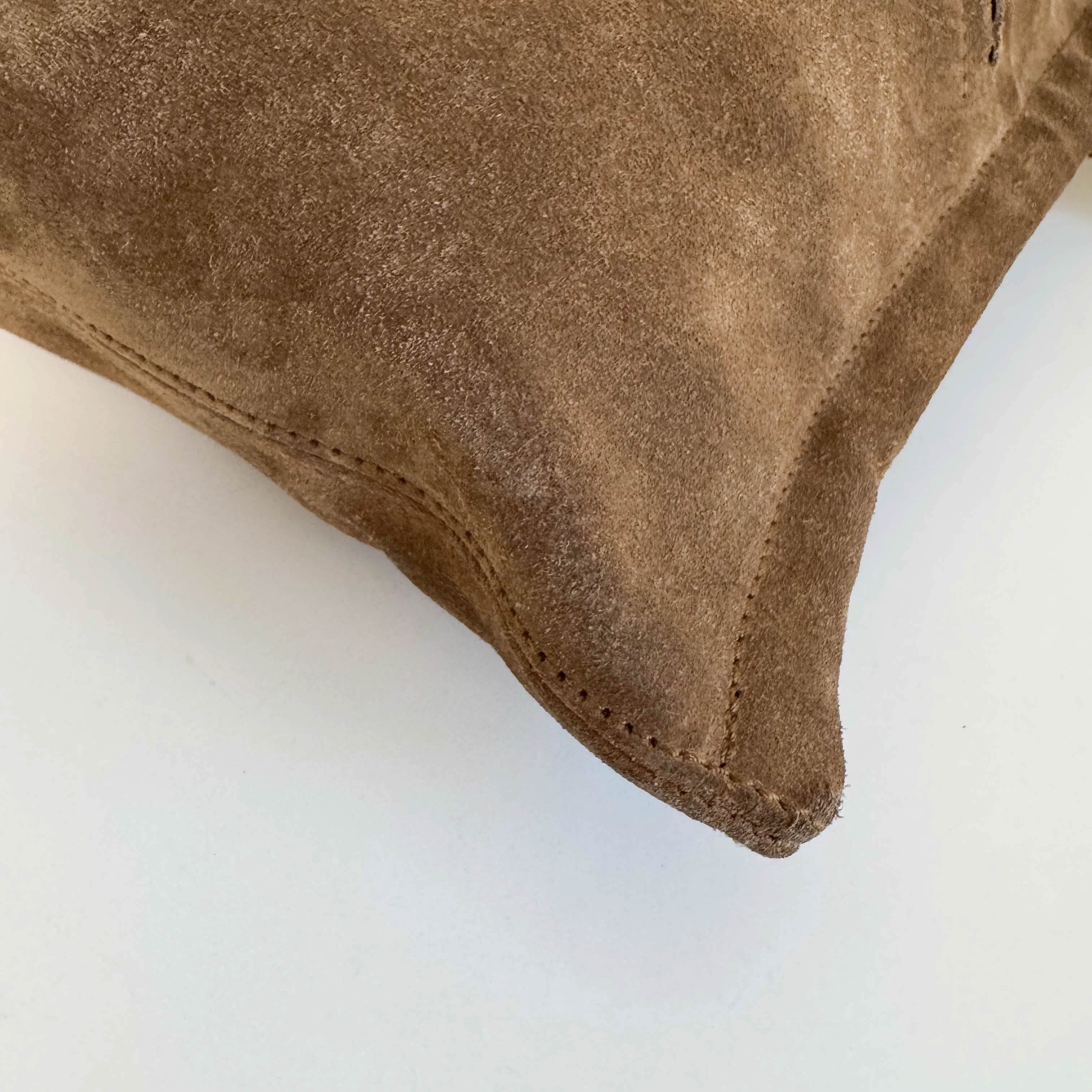 Archive Brown Suede Shoulder Bag