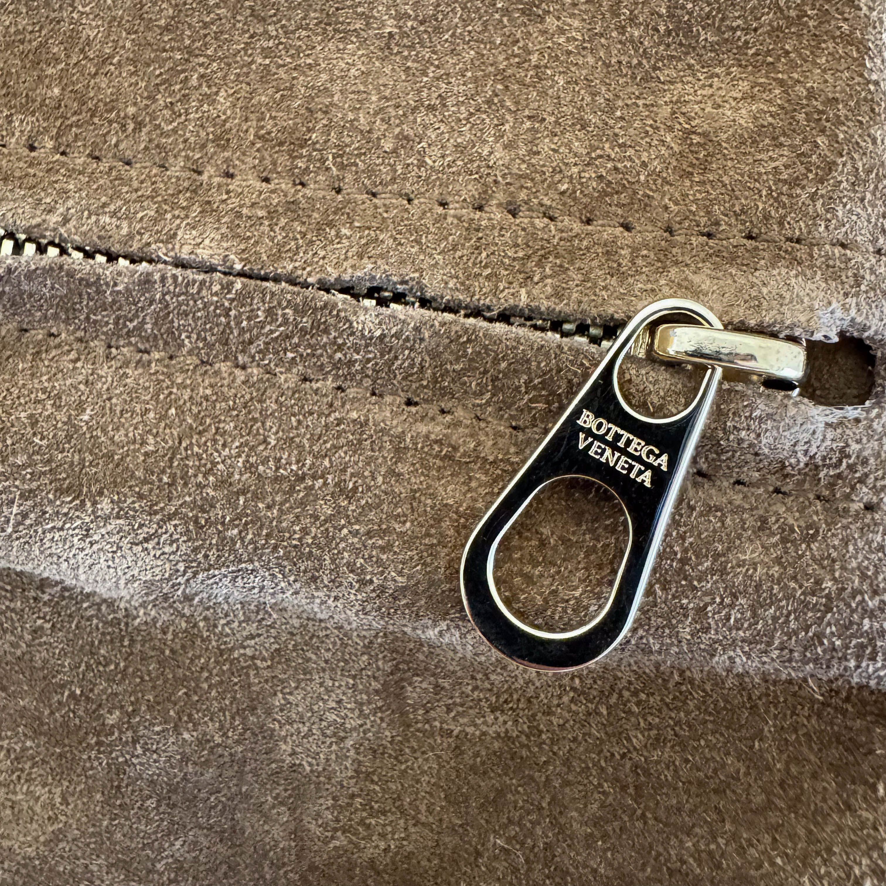 Archive Brown Suede Shoulder Bag