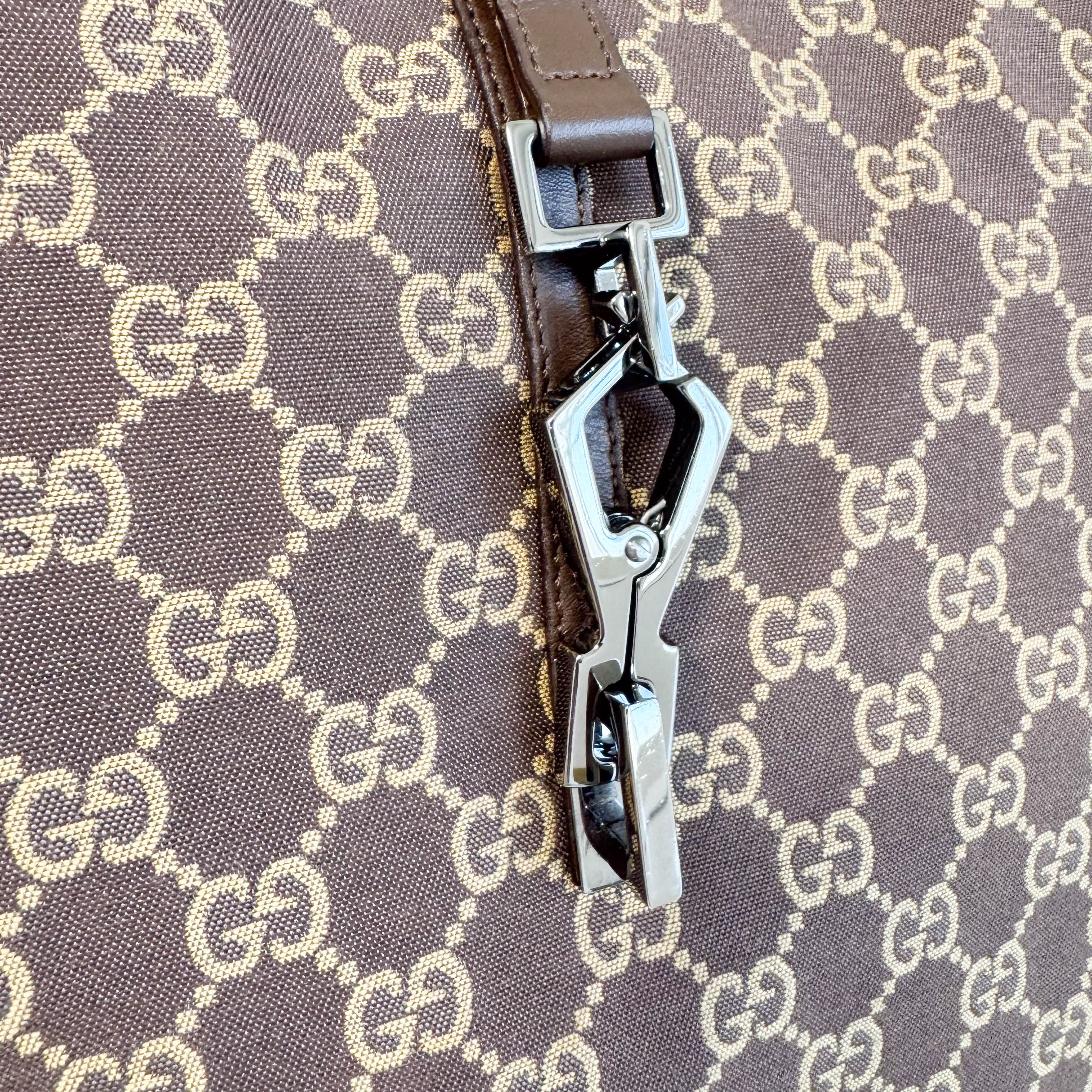 Jackie Brown GG Canvas Shoulder Bag