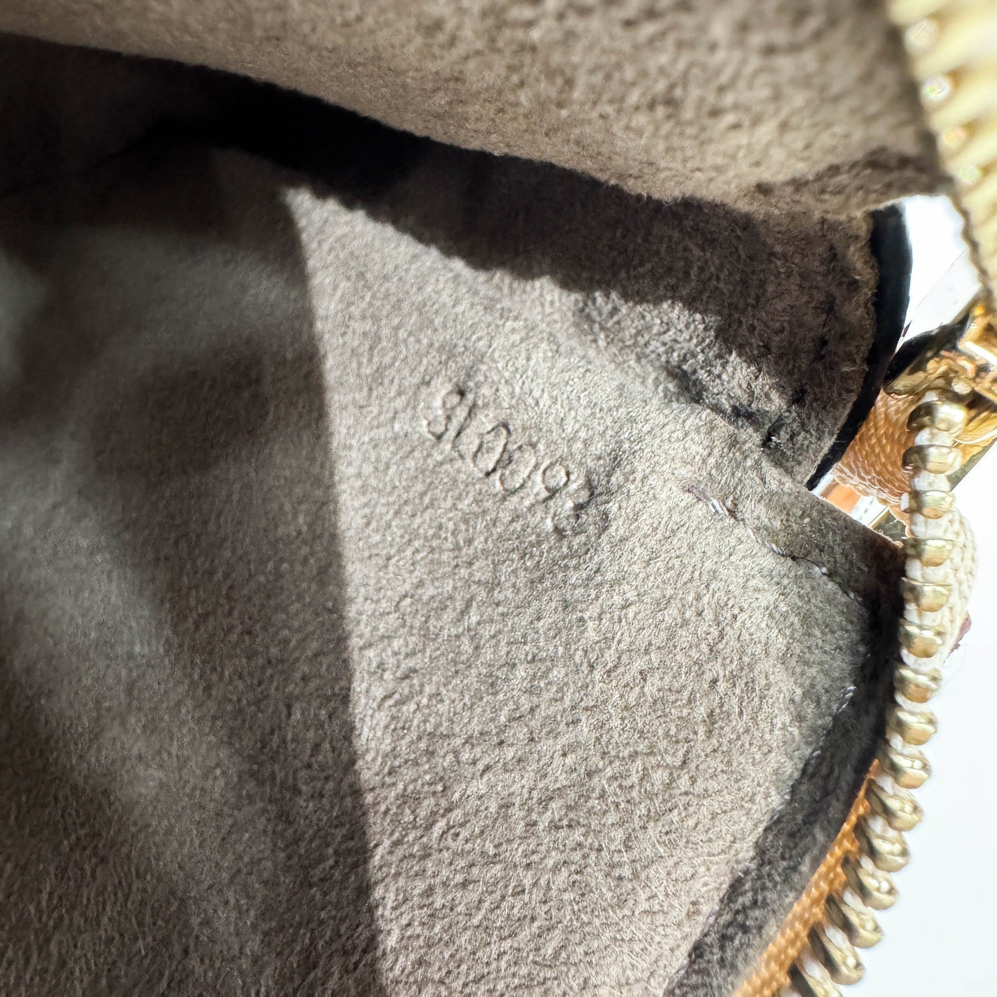 LV x Takashi Murakami Black Canvas Pochette Accessoire