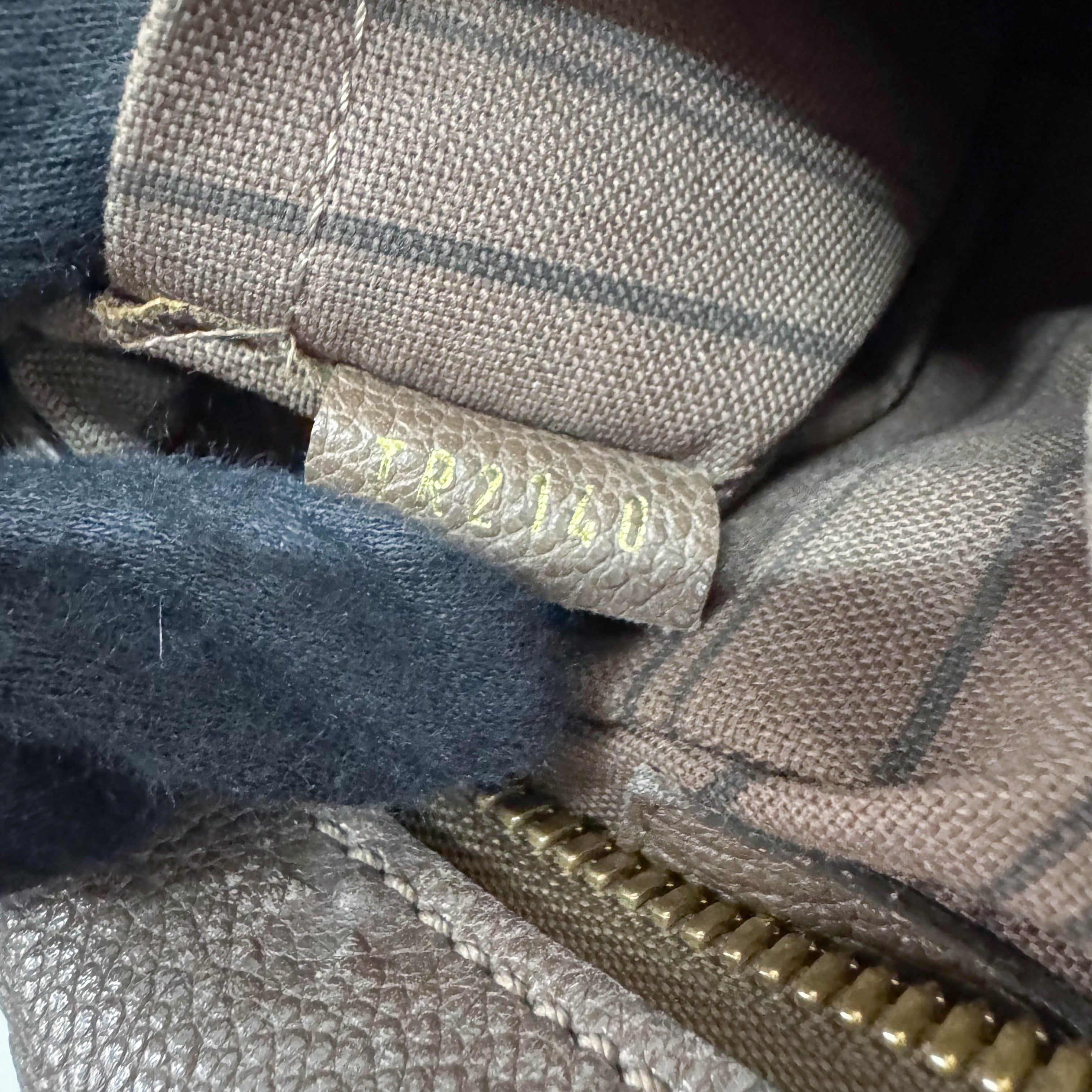 Empreinte Inspire Taupe Monogram Shoulder Bag