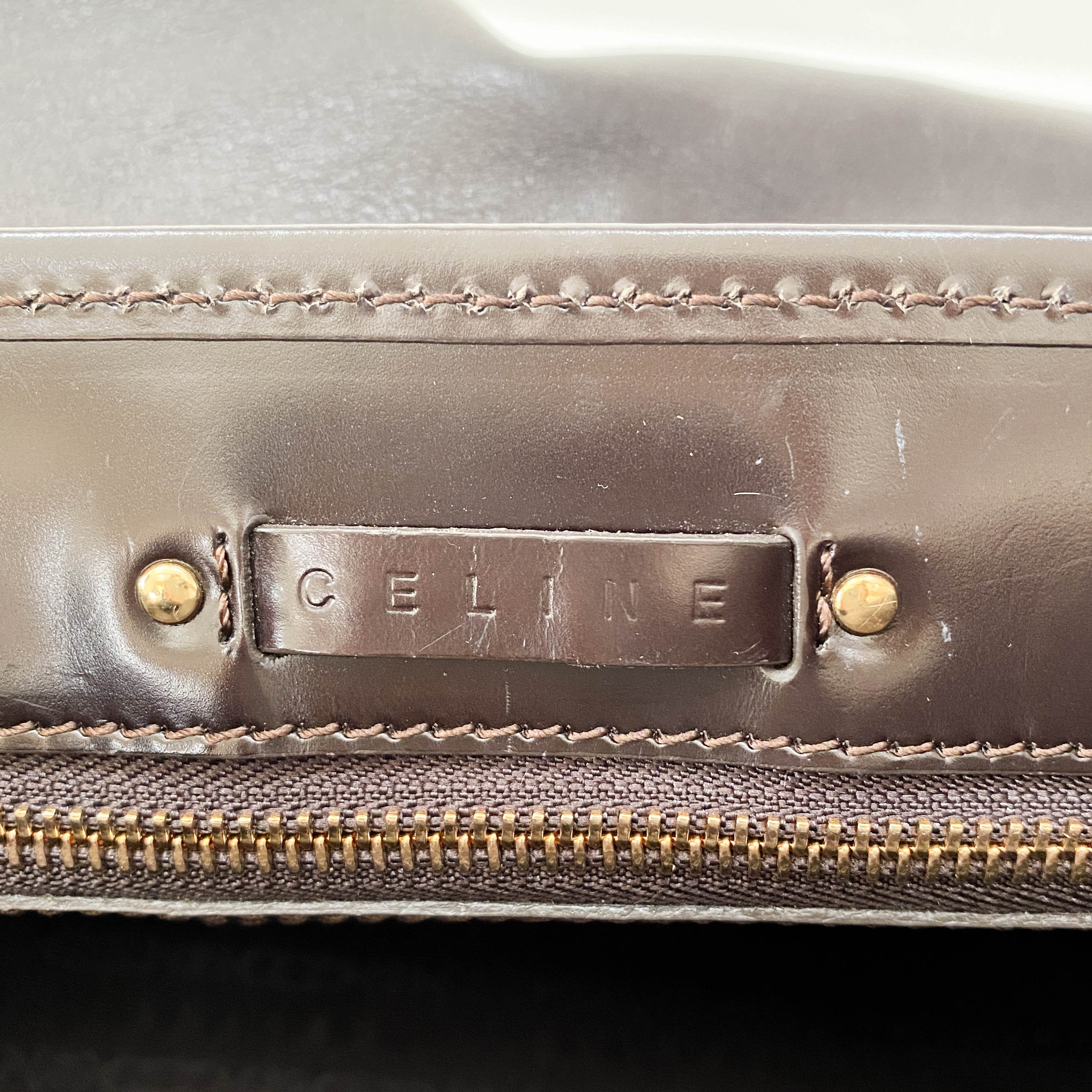 Leopard Print Brown Pony Hair Shoulder Bag