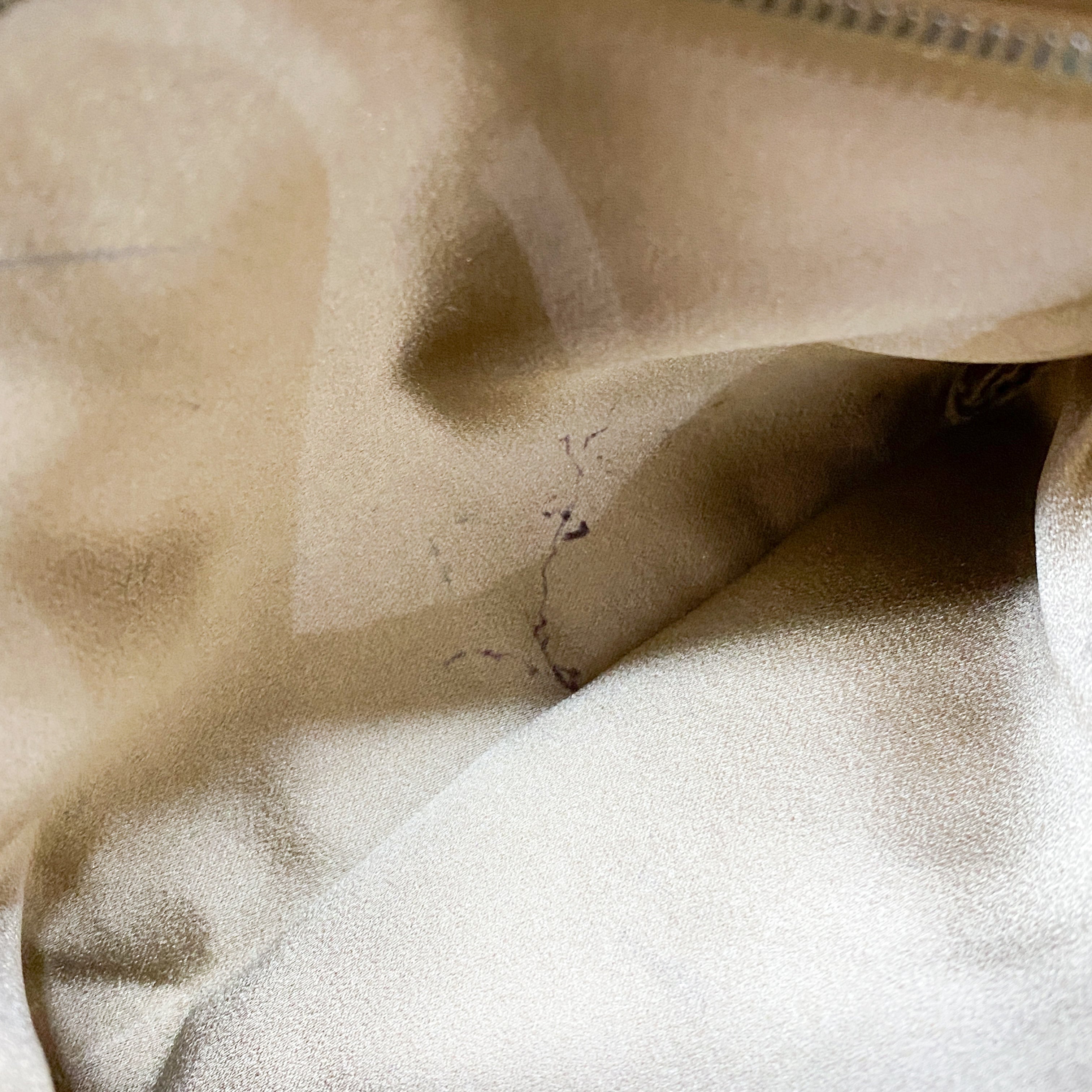 Mamma Baguette Caramel Brown Sequin Shoulder Bag