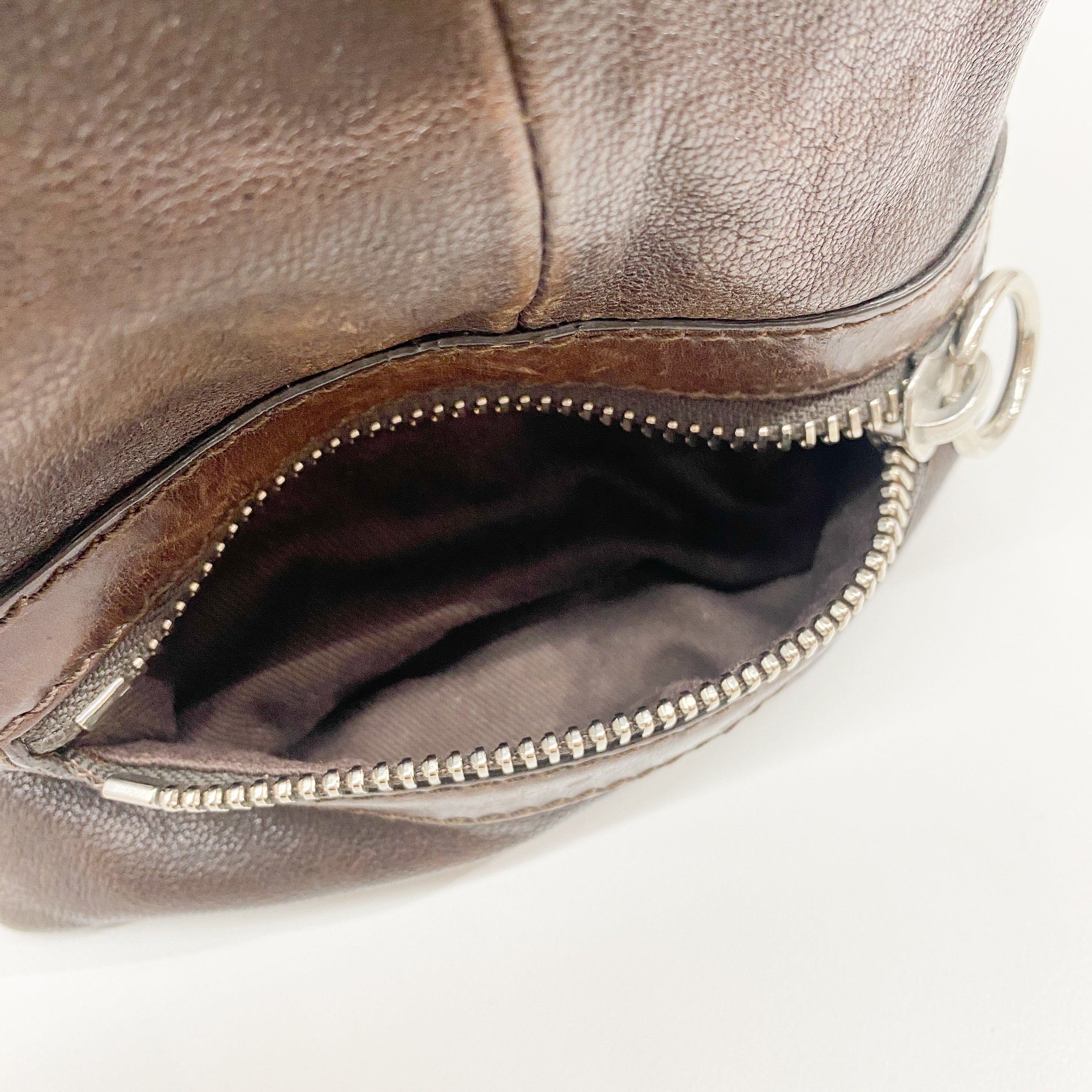 Kerala Brown Leather Shoulder Bag