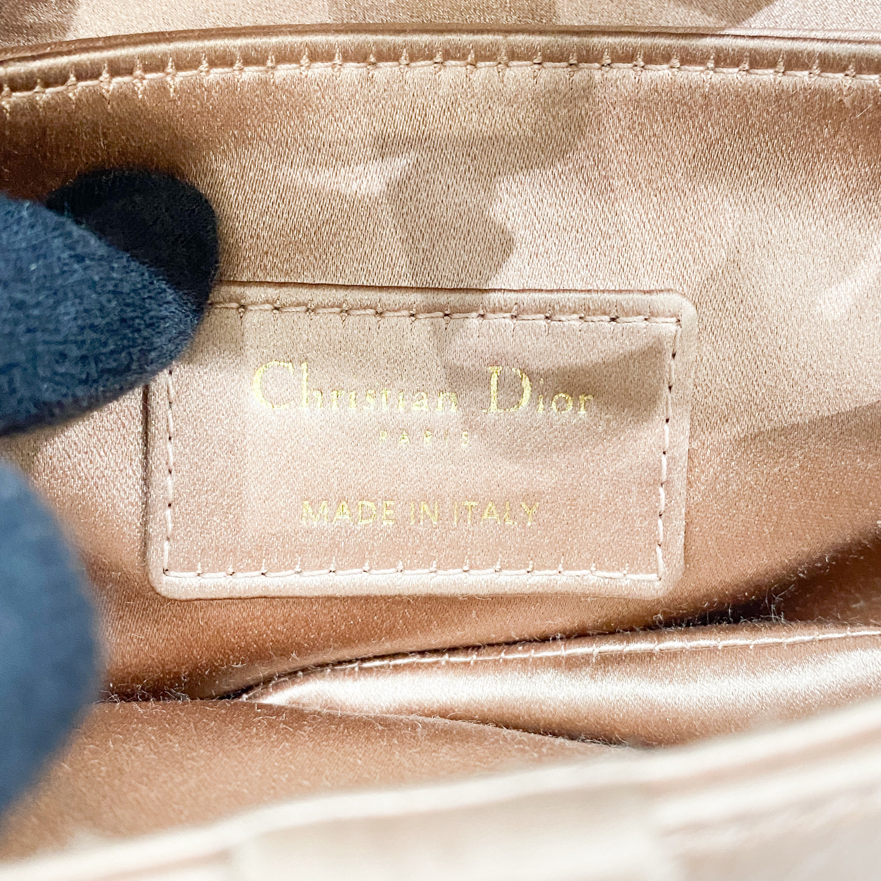 Saddle Bag Satin Rhinestone