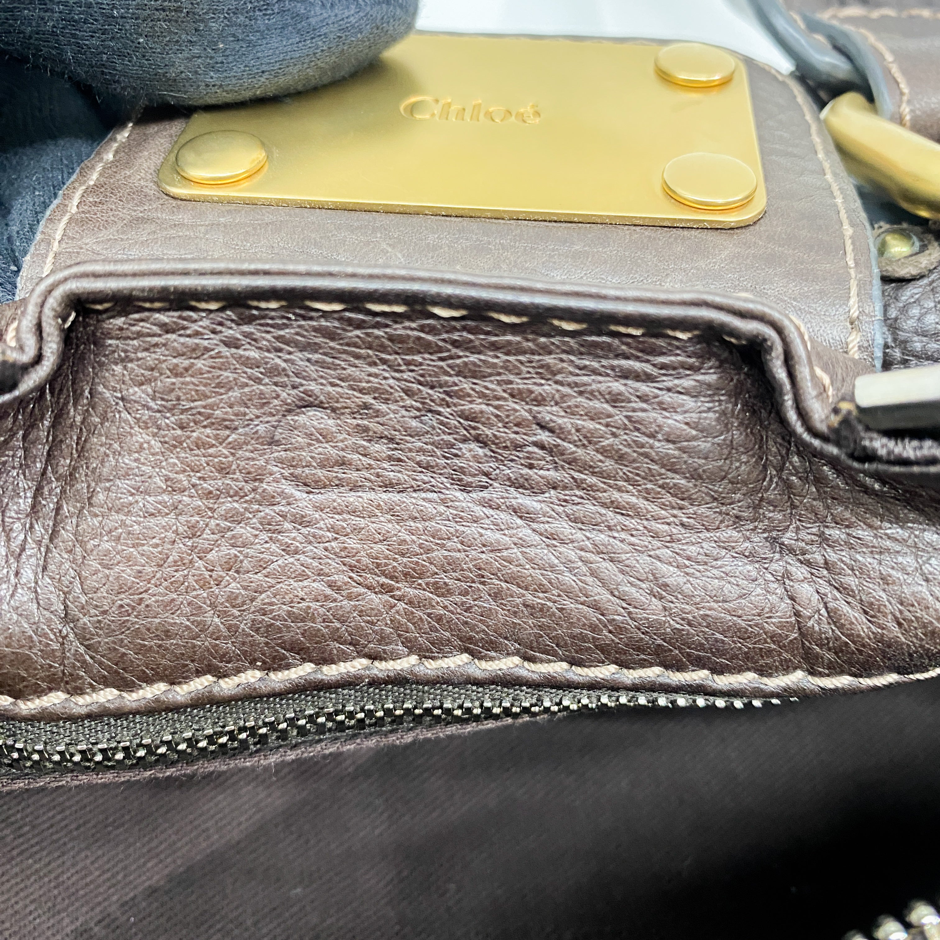 Paddington Brown Leather Shoulder Bag