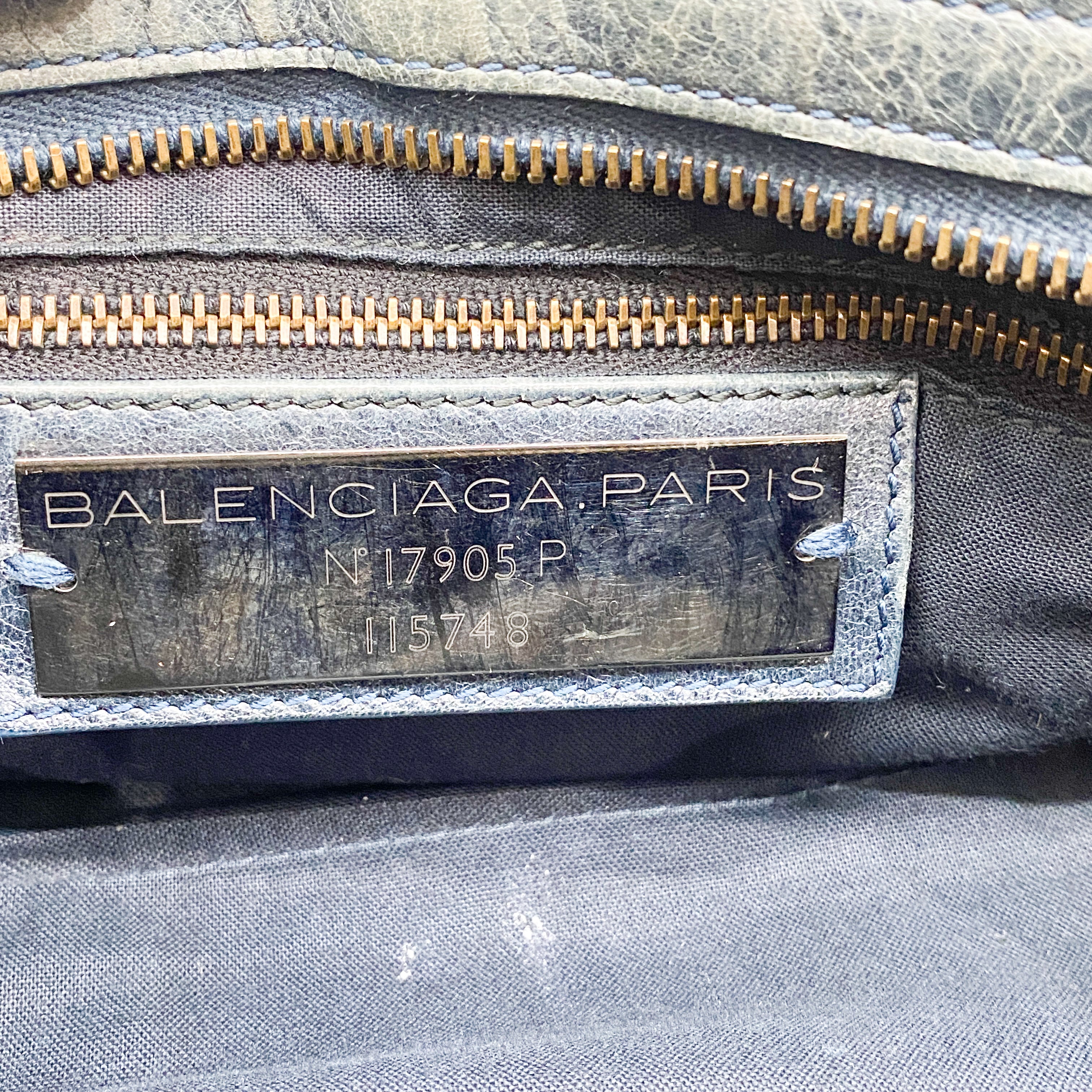 The City Green Calfskin Leather Two Way Bag