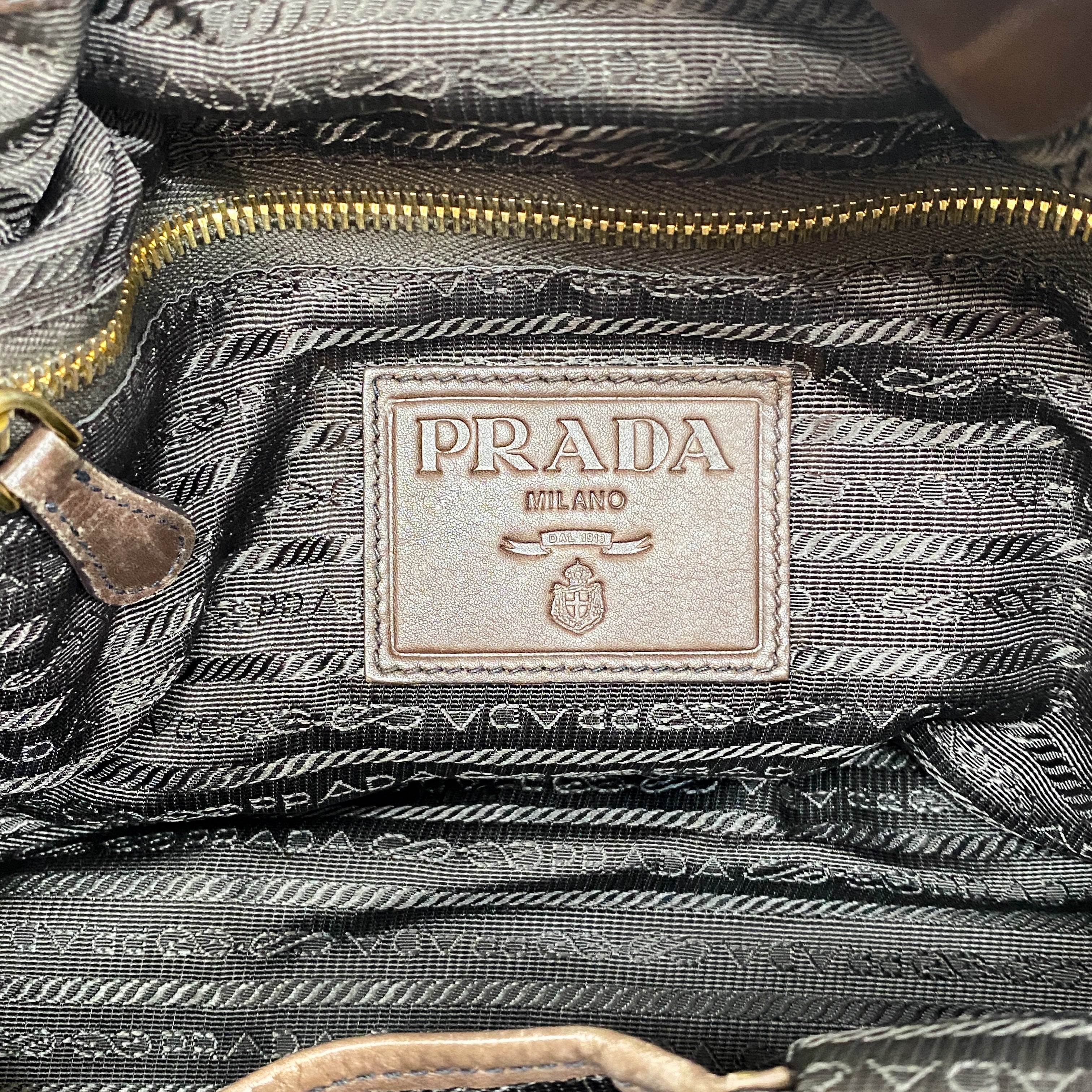 Brown Leather Shoulder Bag