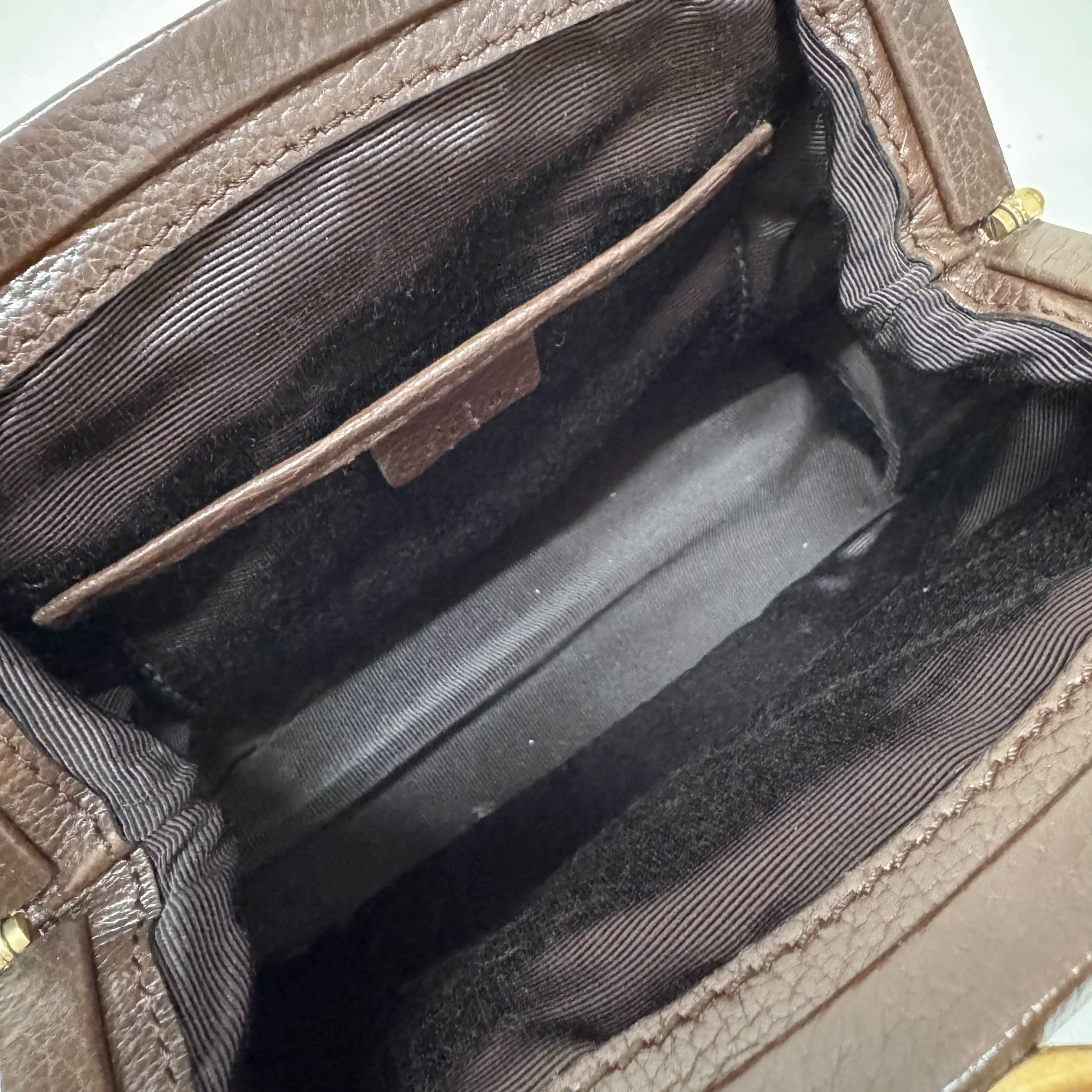 Leopard Print Pony Hair Top Handle Bag