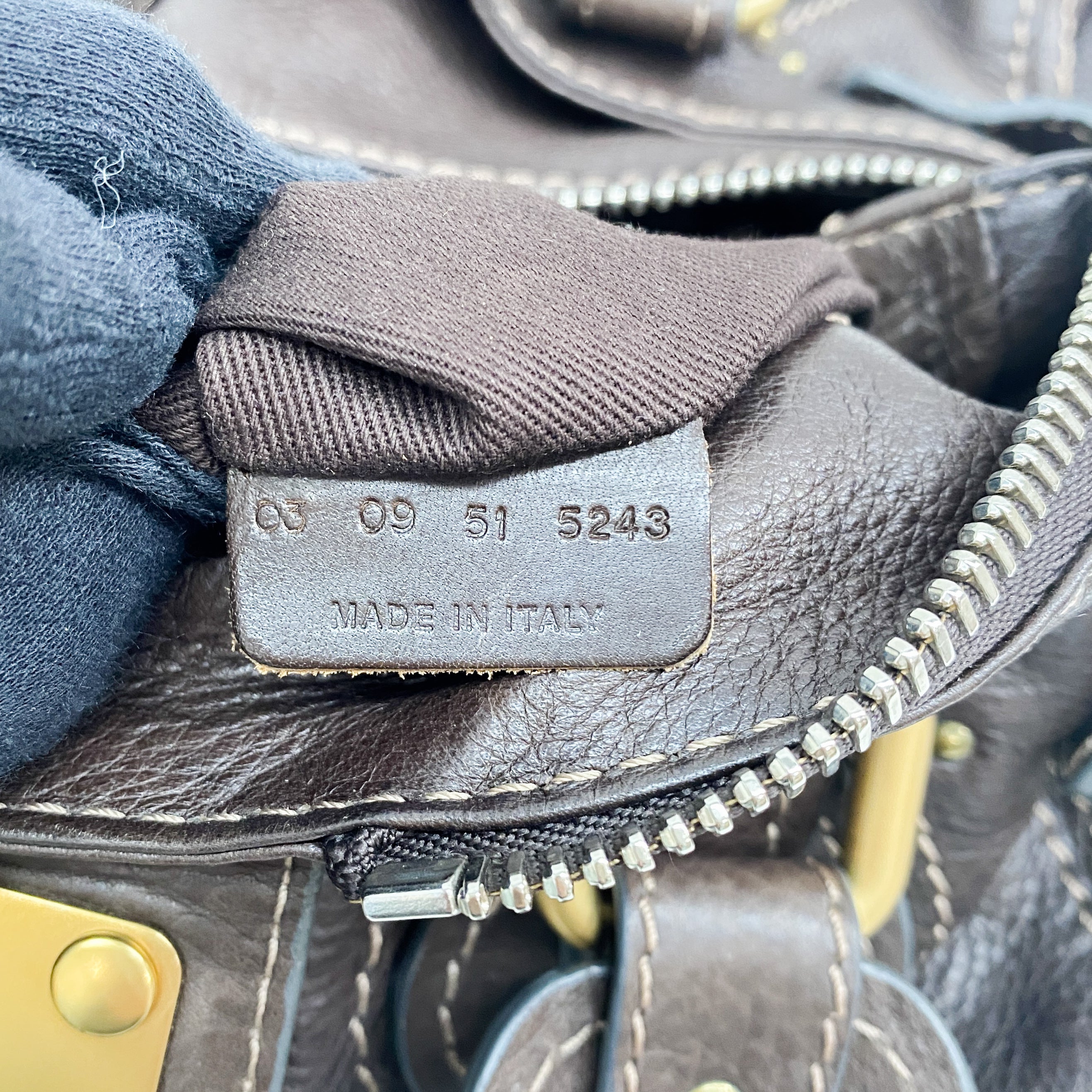 Paddington Brown Leather Shoulder Bag