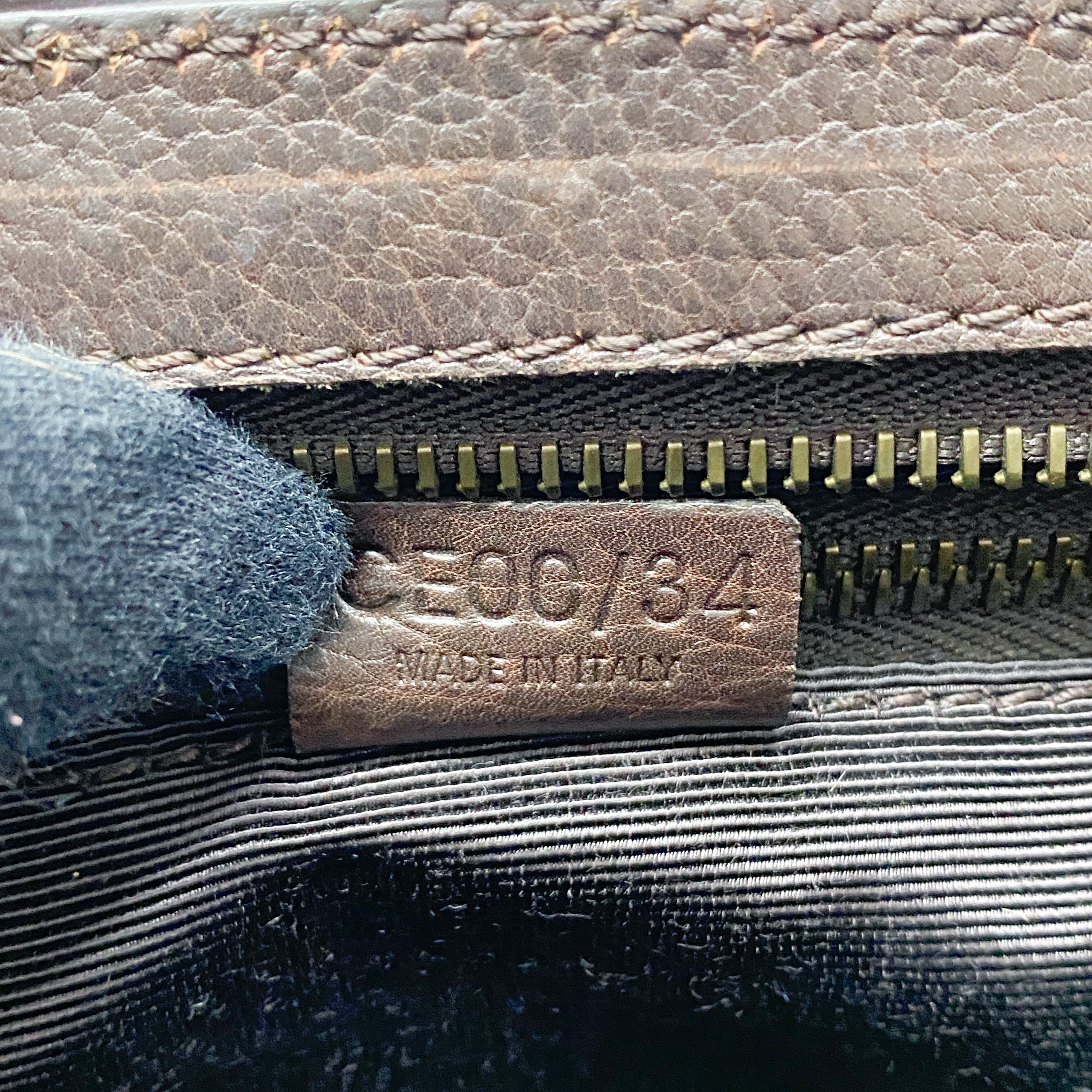 Vintage Brown Leopard Print Pony Hair Two Way Bag