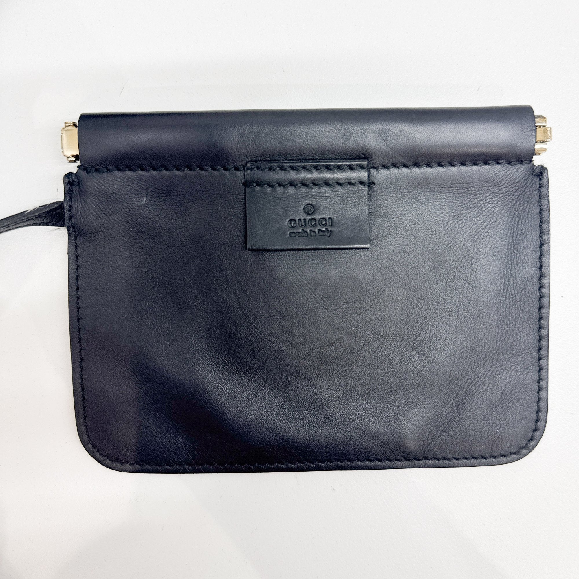 Black Leather Hobo Bag