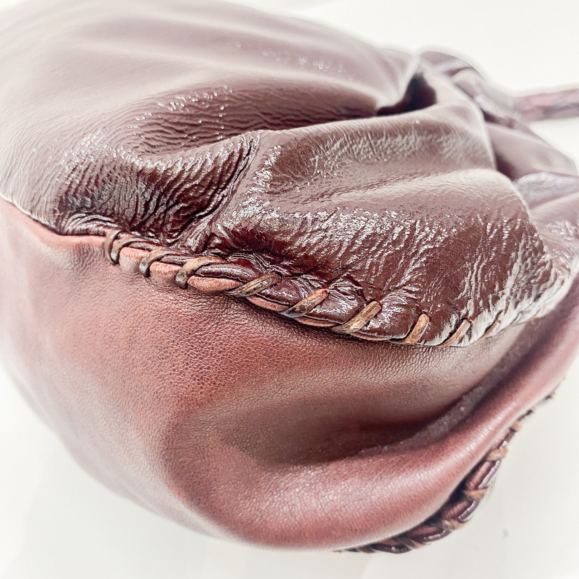 Brown Leather Shoulder Bag