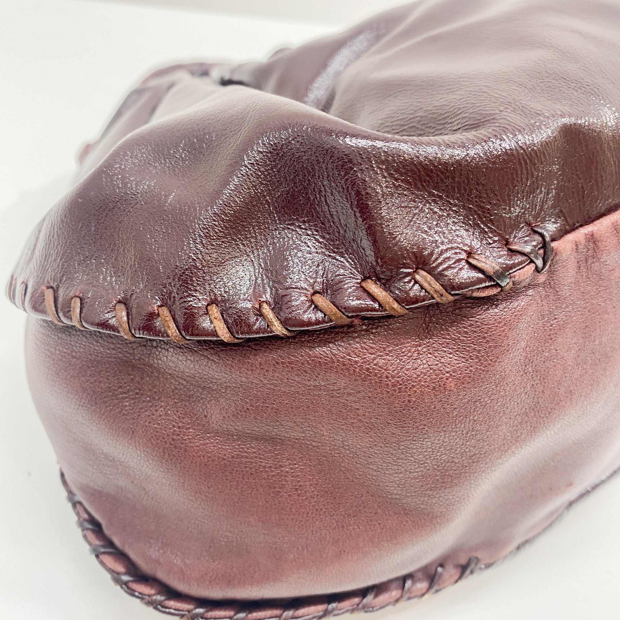 Brown Leather Shoulder Bag