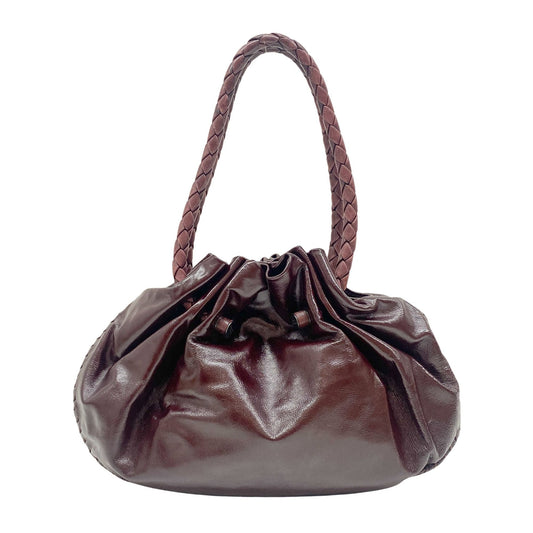 Brown Leather Shoulder Bag