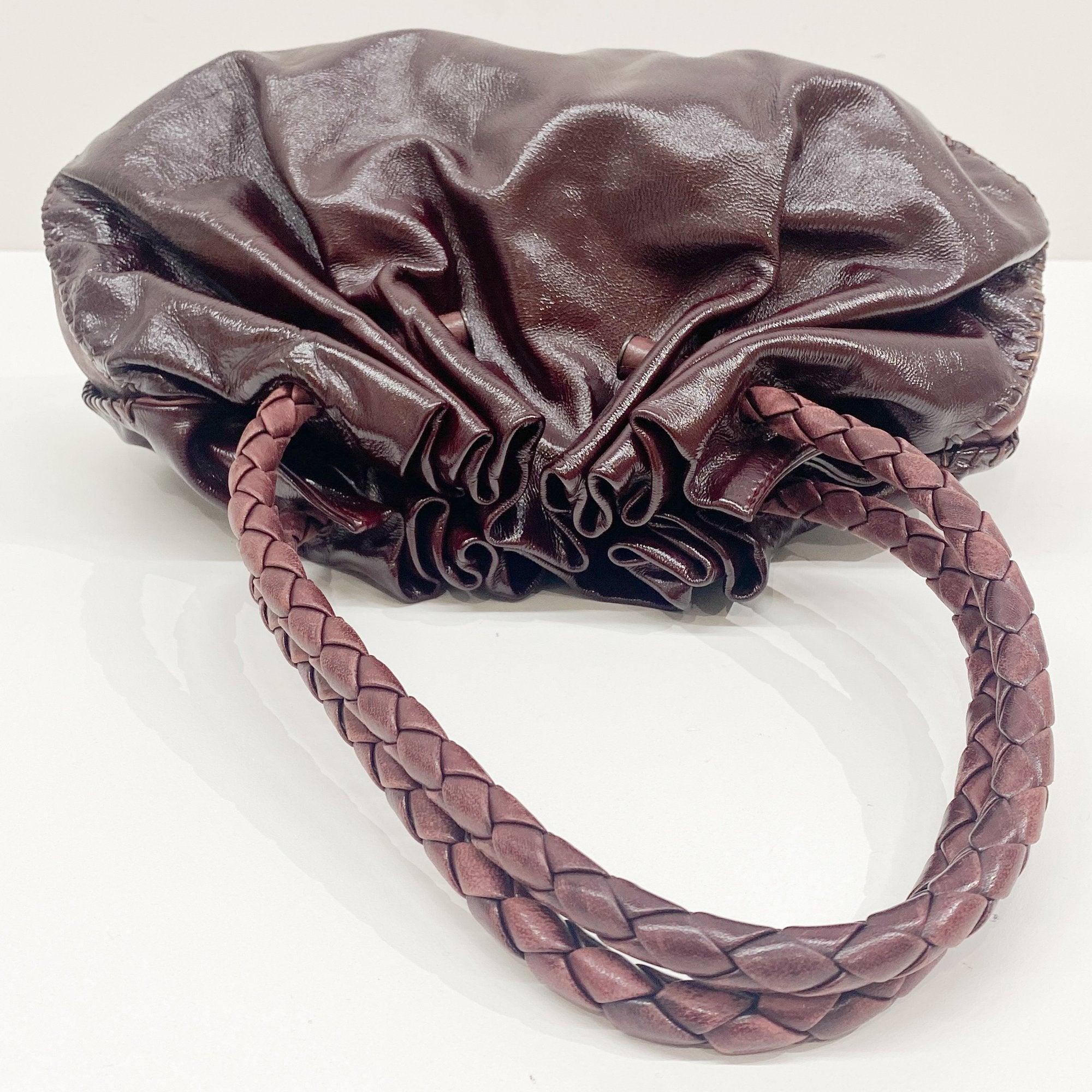 Brown Leather Shoulder Bag