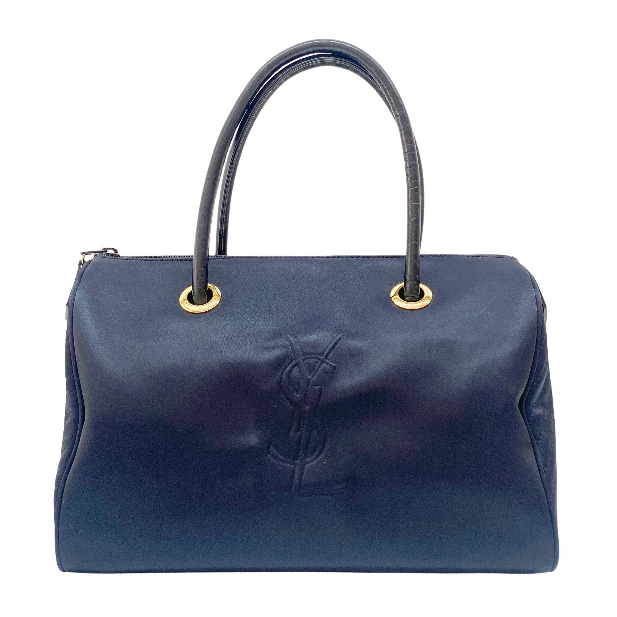 Black Nylon Hand Bag