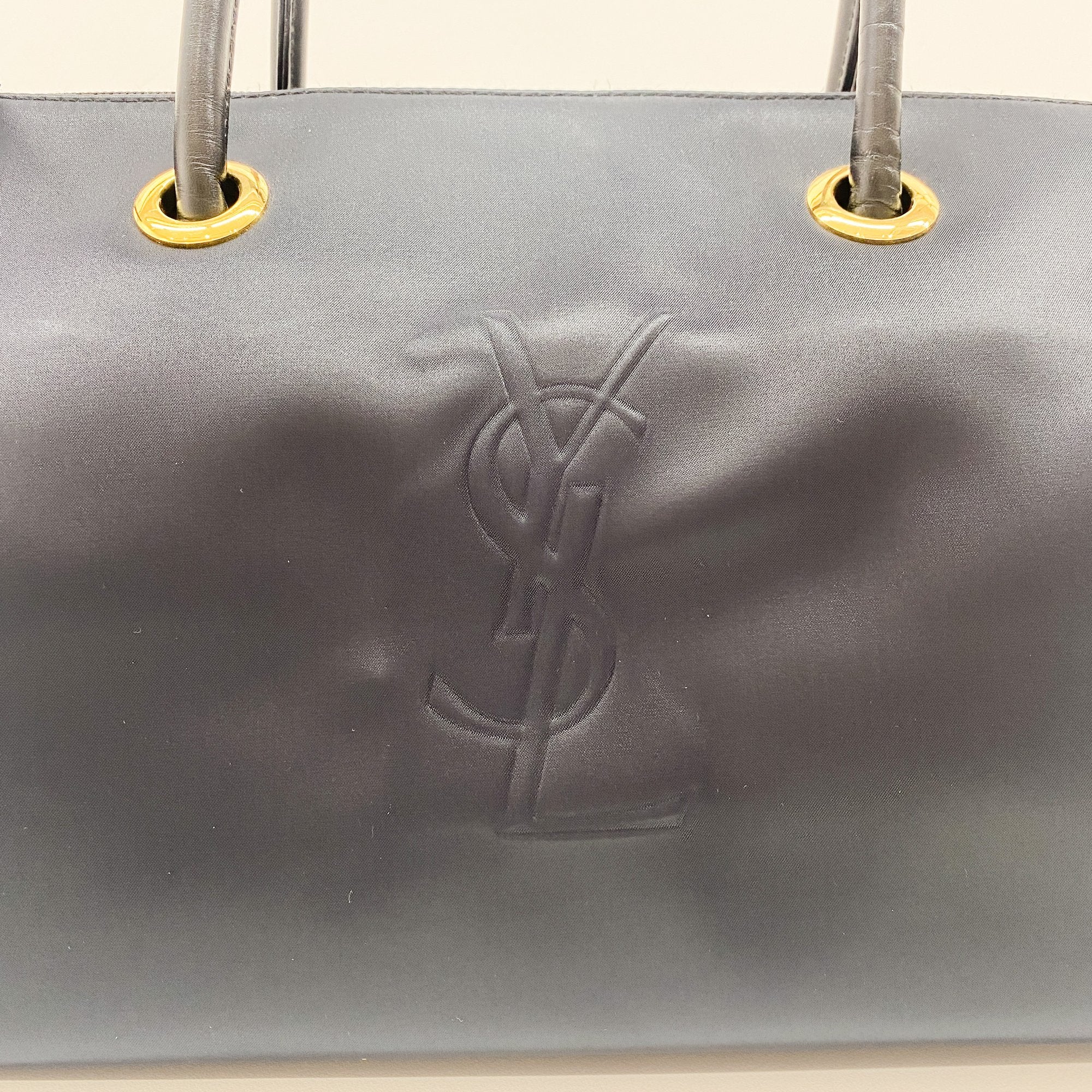 Black Nylon Hand Bag