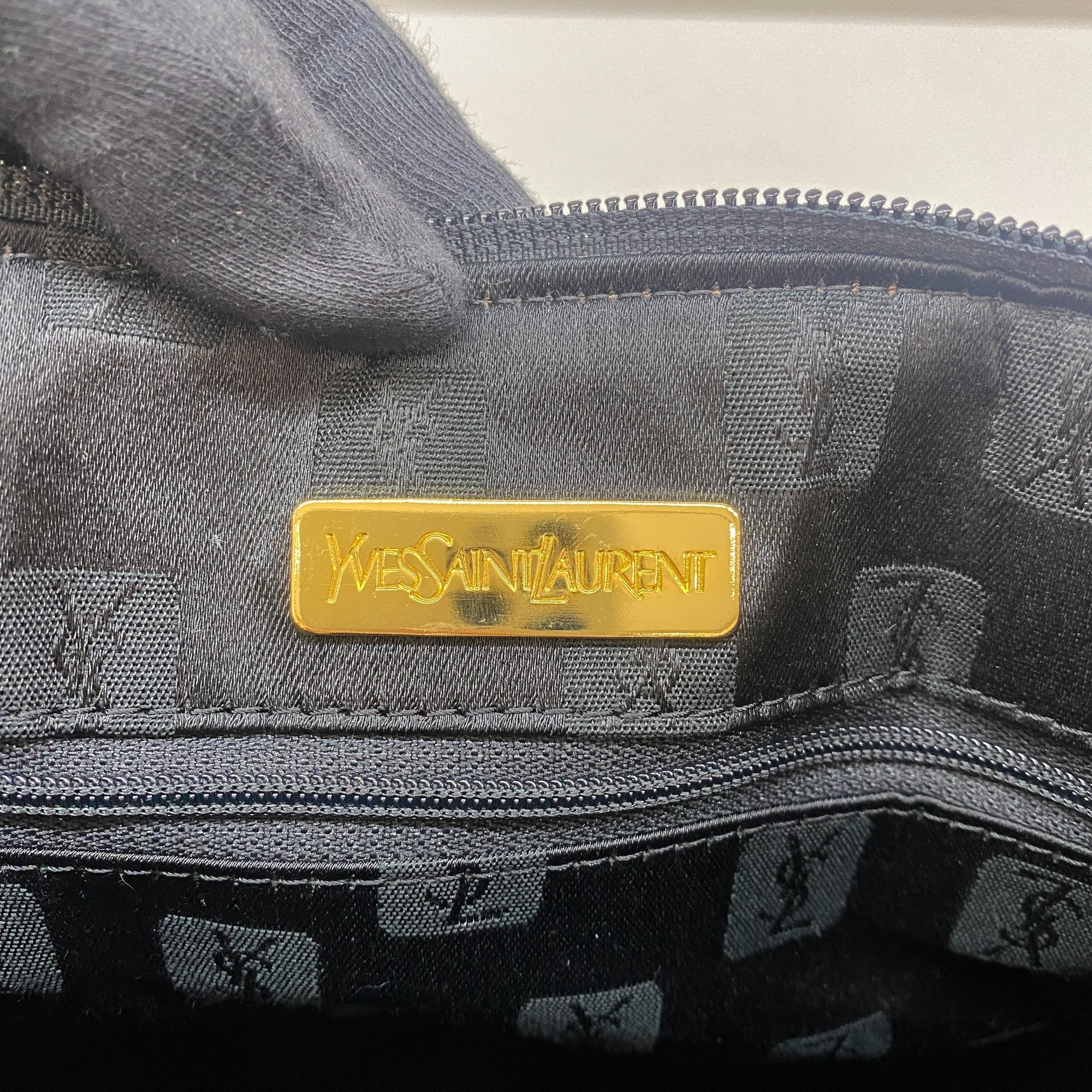 Black Nylon Hand Bag