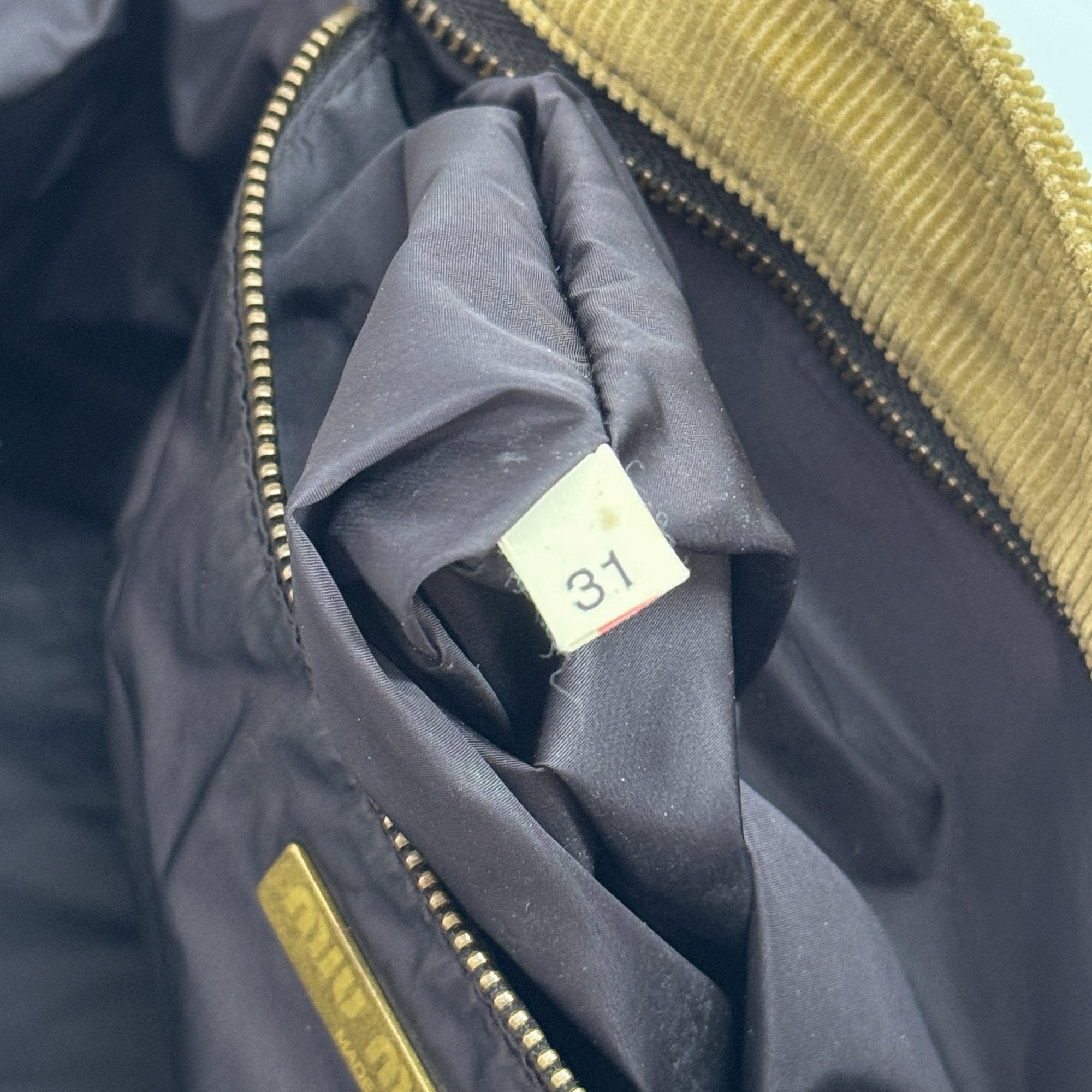 Multi-color Cashmere and Pony Hair Shoulder Bag