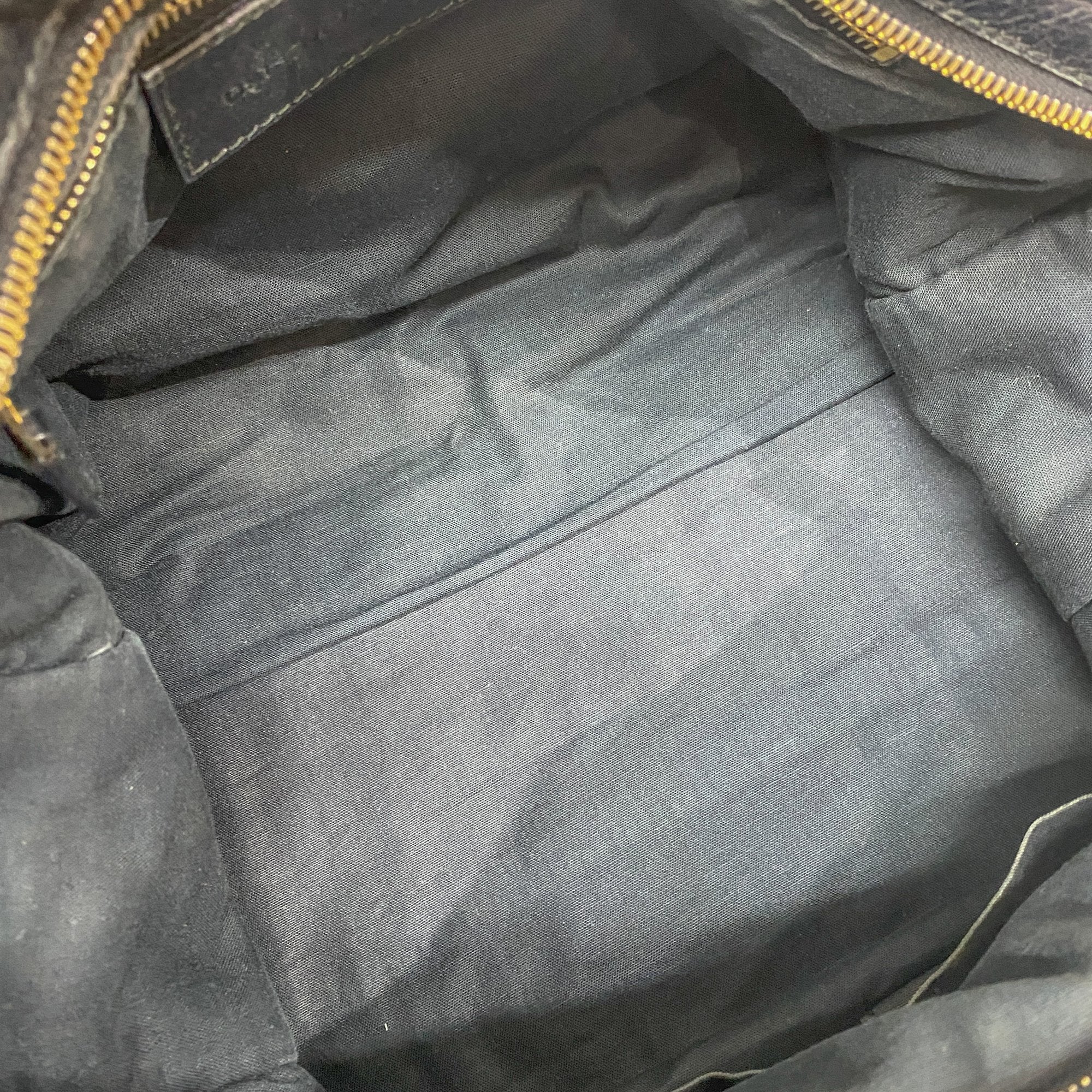 The City Black Leather Two Way Bag