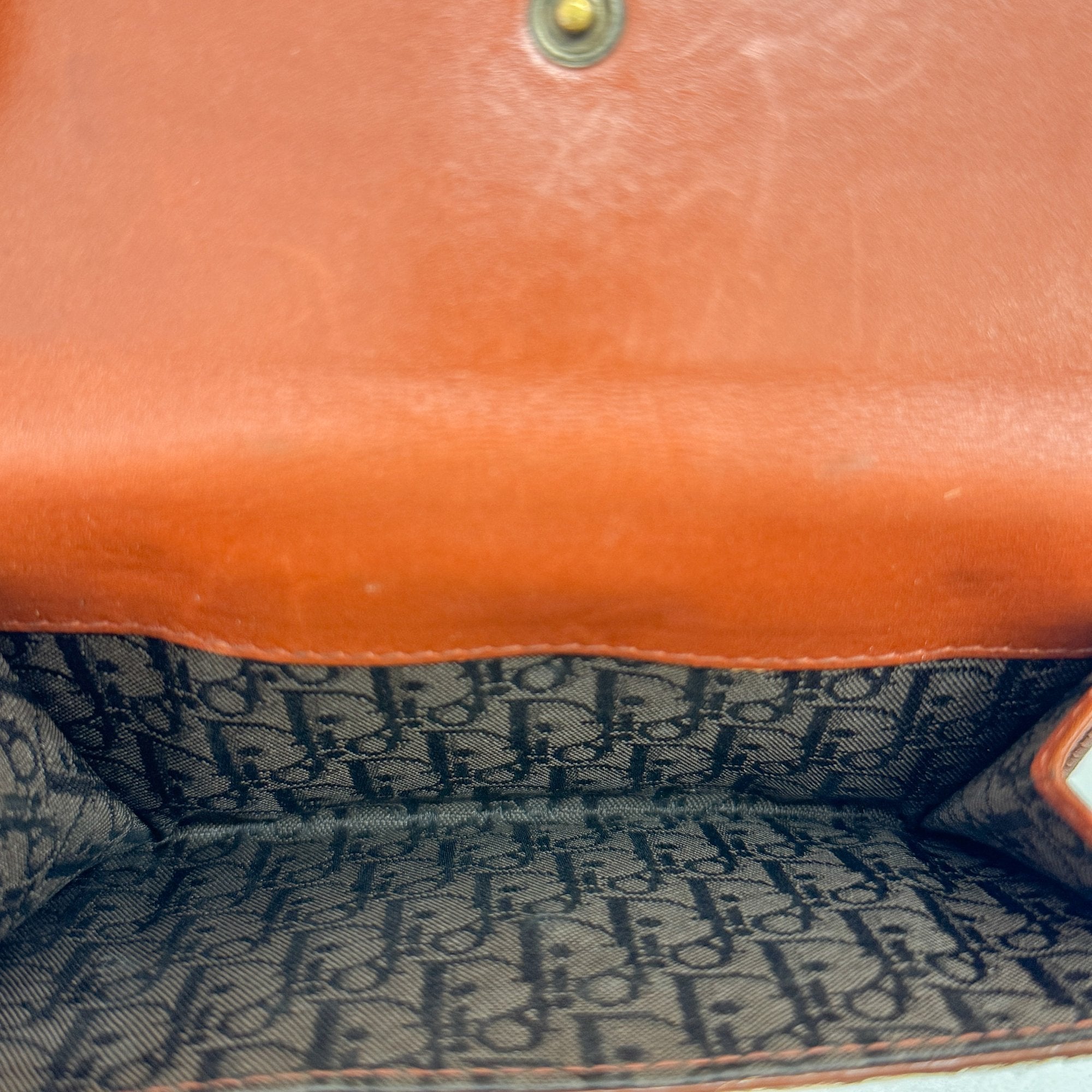 Brown Leopard Pony Hair Clutch Bag