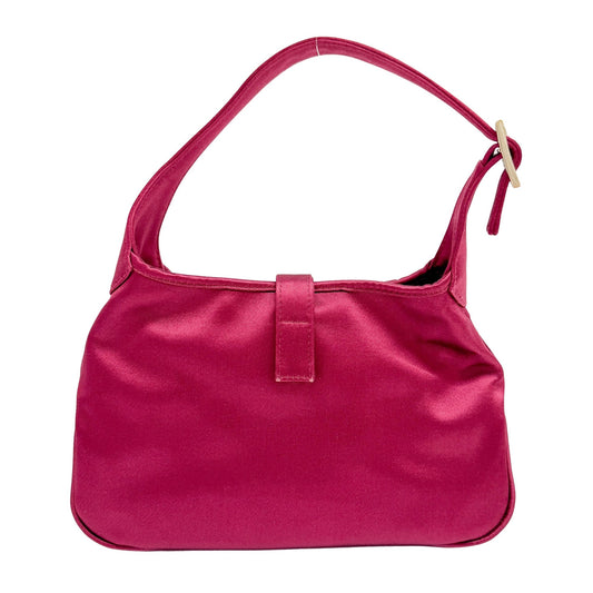 Jackie Red Satin Mini Hand Bag
