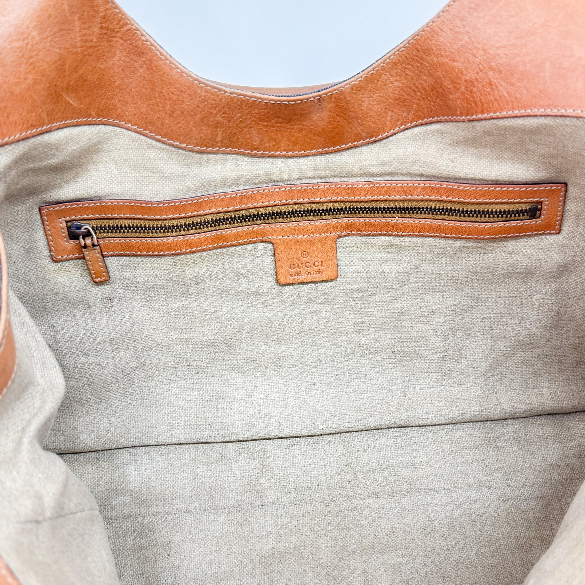 New Jackie Navy Denim Shoulder Bag