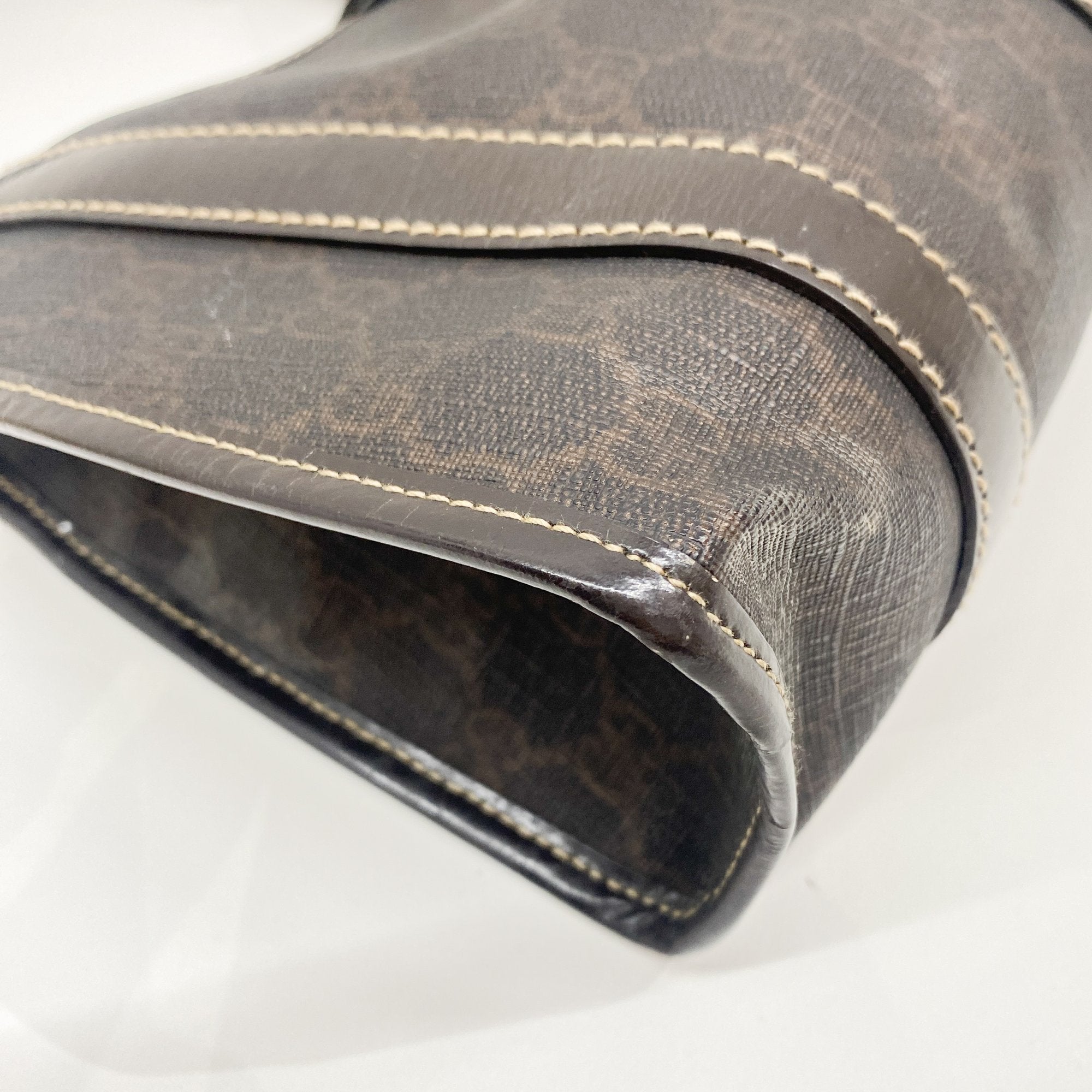 Joy Bardot GG Hobo Brown Leather Shoulder Bag