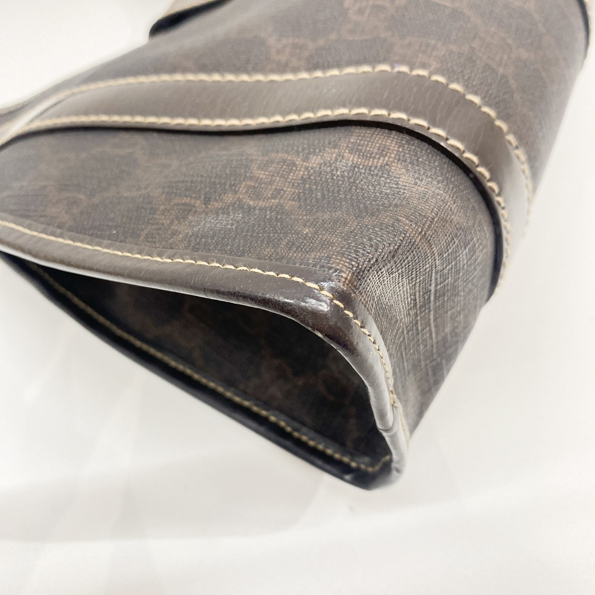 Joy Bardot GG Hobo Brown Leather Shoulder Bag