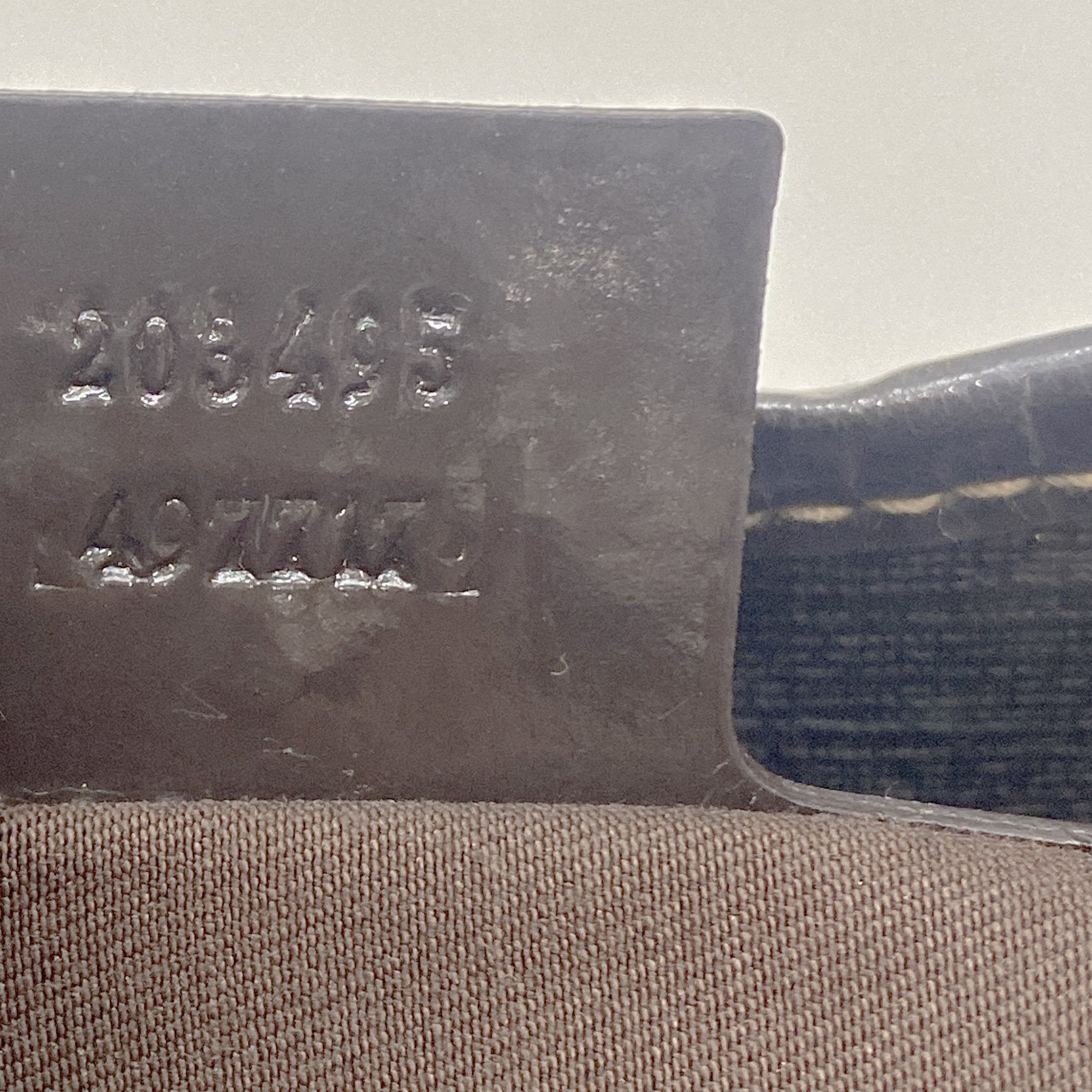 Joy Bardot GG Hobo Brown Leather Shoulder Bag