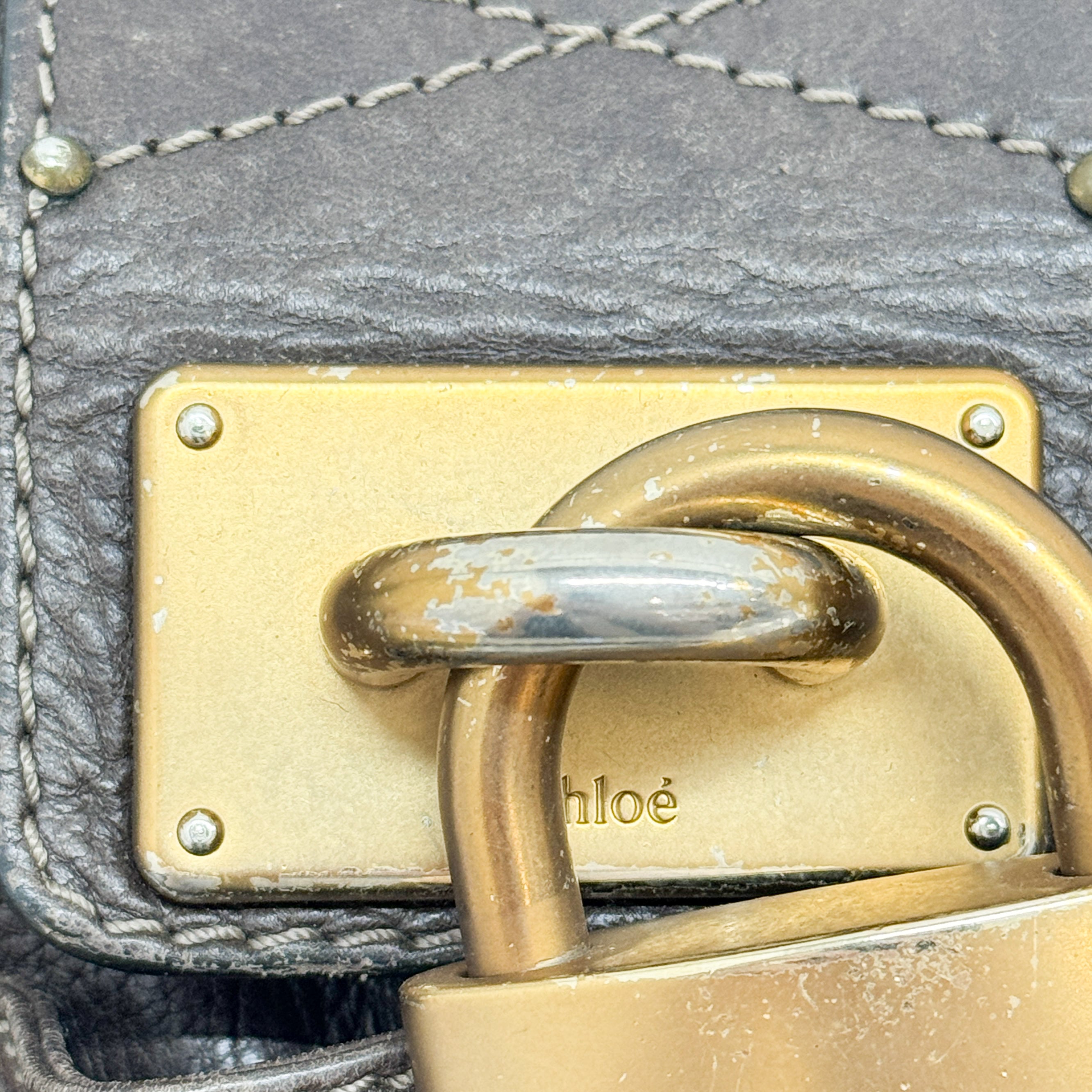 Paddington Brown Leather Shoulder Bag