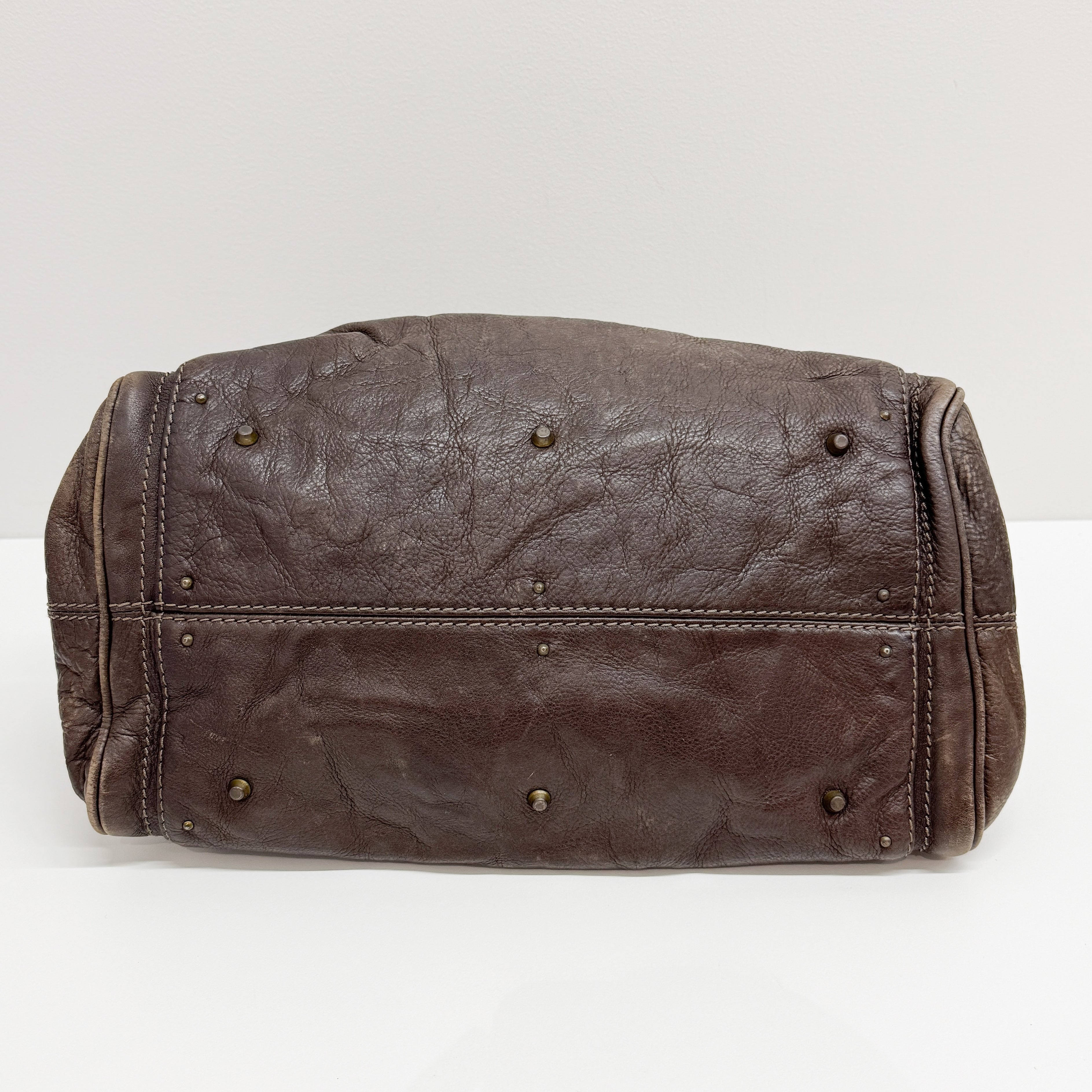 Paddington Brown Leather Shoulder Bag