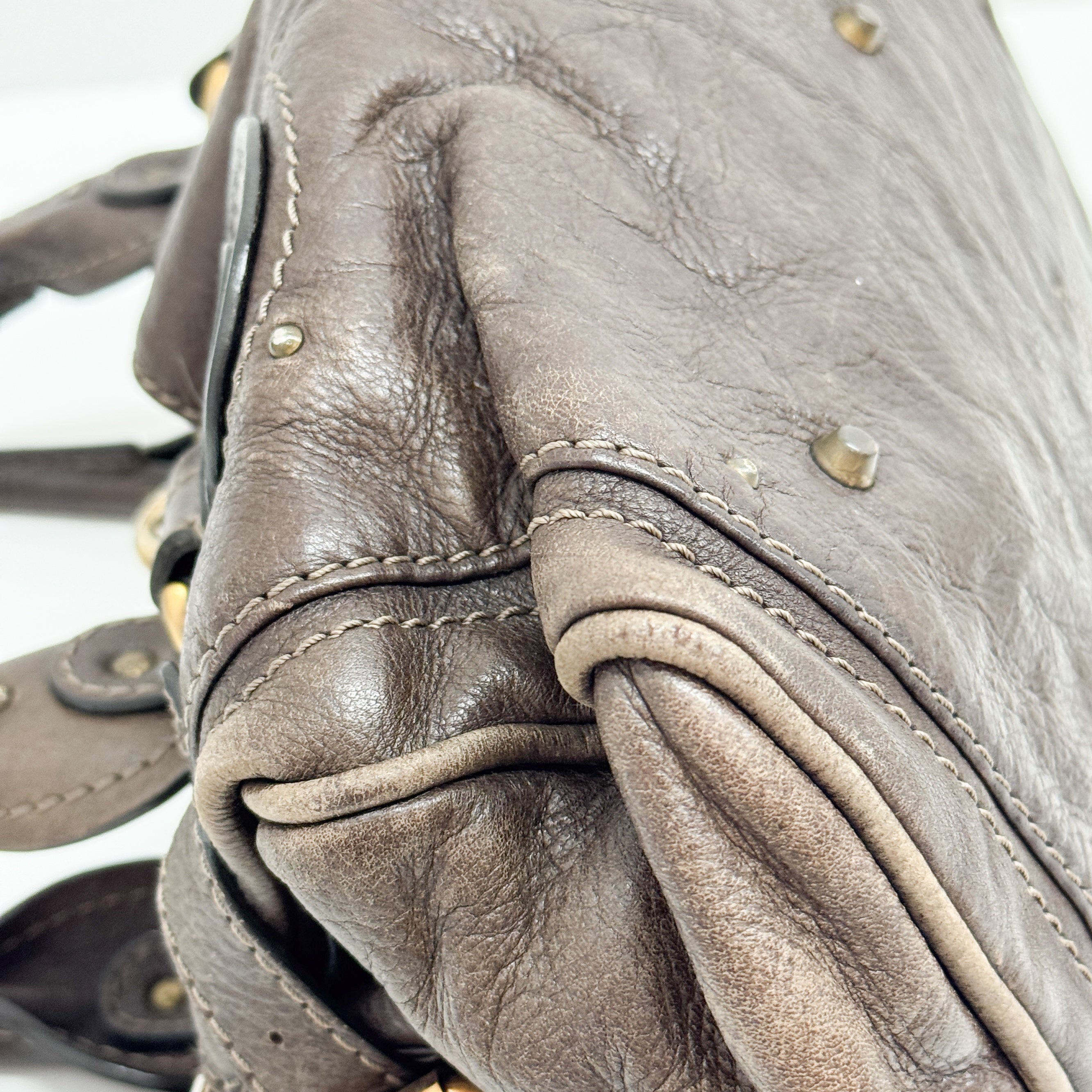 Paddington Brown Leather Shoulder Bag