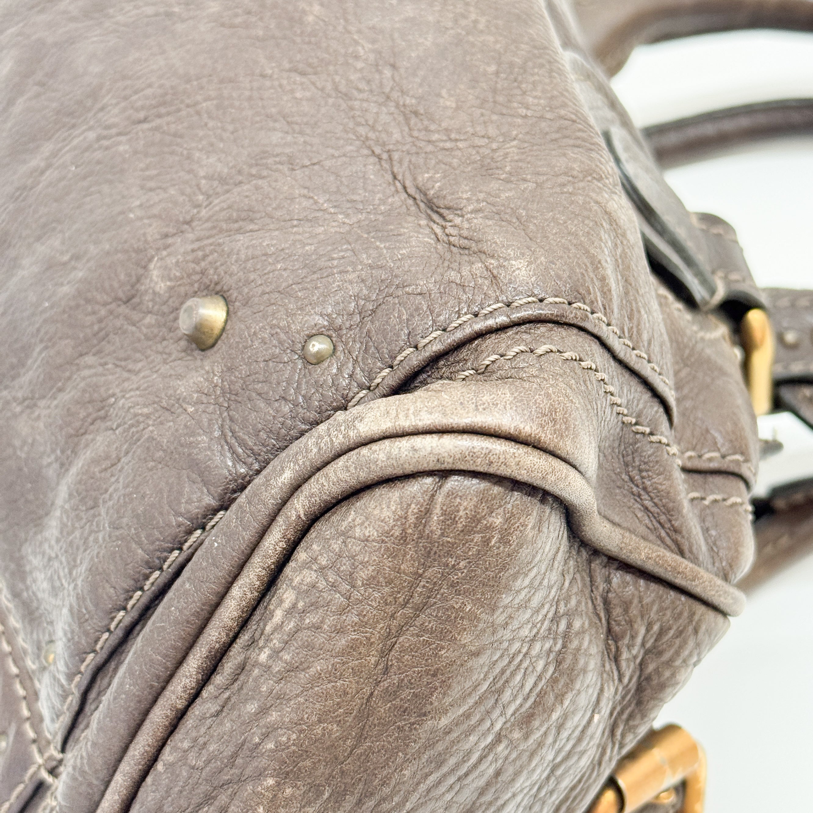 Paddington Brown Leather Shoulder Bag