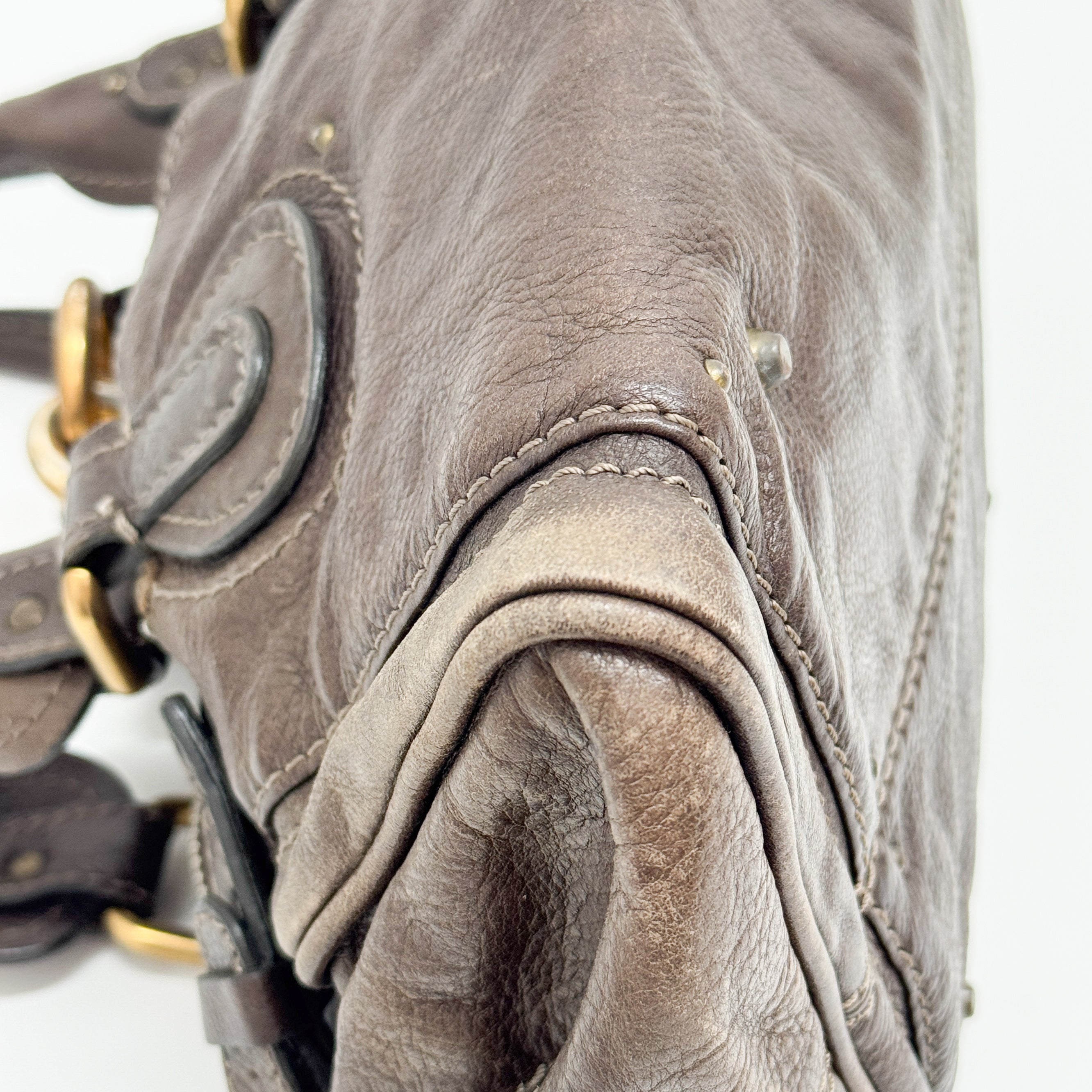 Paddington Brown Leather Shoulder Bag